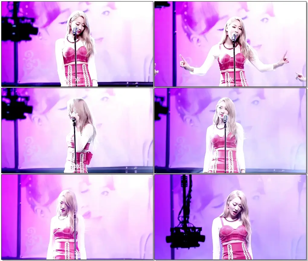 160804 MUSES DIARY 라이브 팬미팅 04 MONSTER 나인뮤지스 경리 직캠