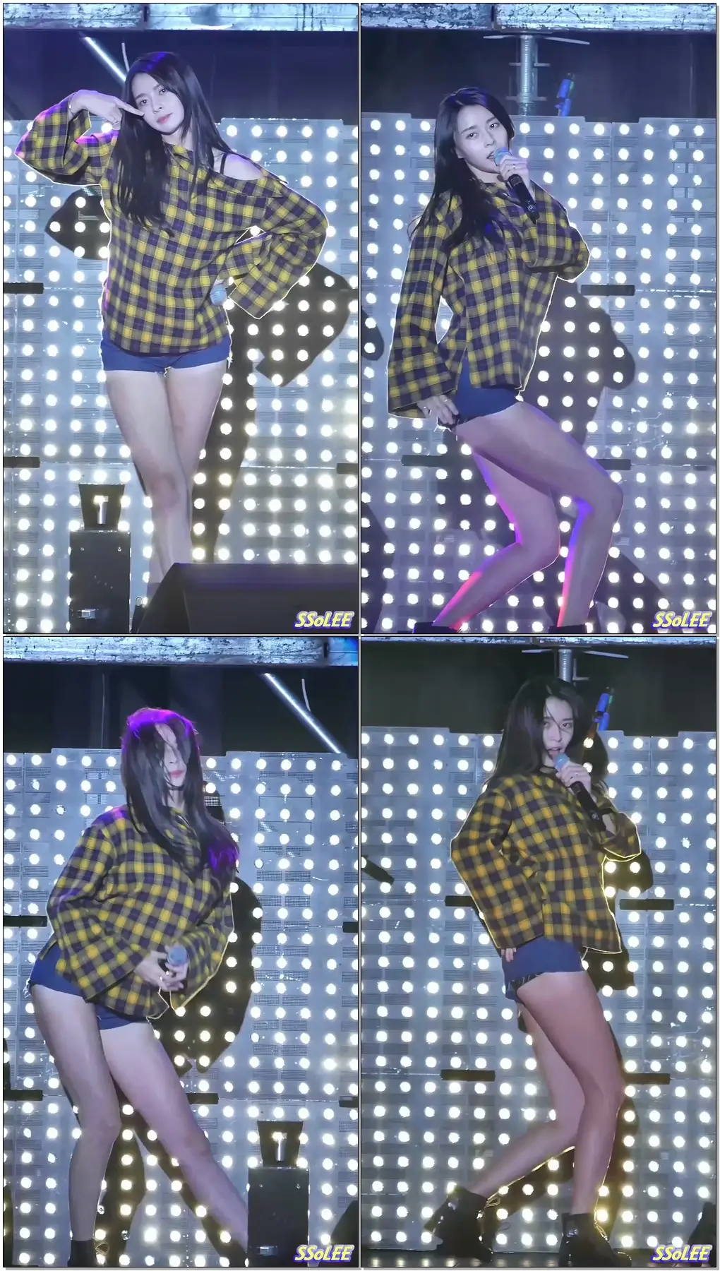 161014 헬로비너스 (나라, HelloVenus) - 끈적끈적 (StickySticky) @ 용산 아이파크몰 직캠 By SSoLEE