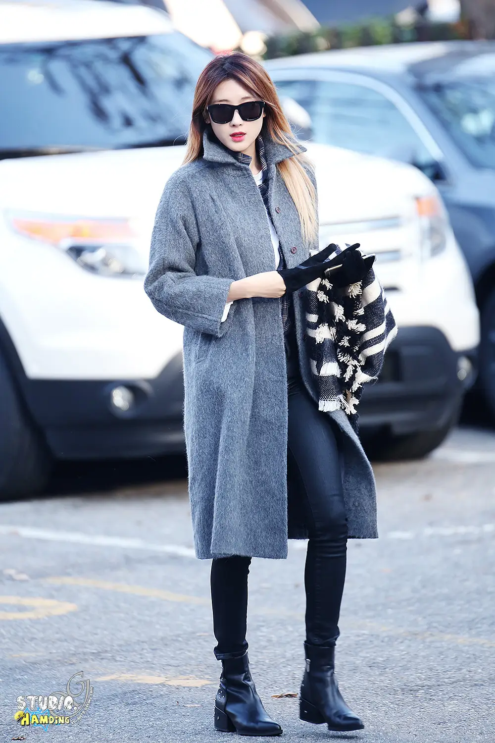 151204 나인뮤지스 뮤직뱅크 출근 직찍 by. Hamding