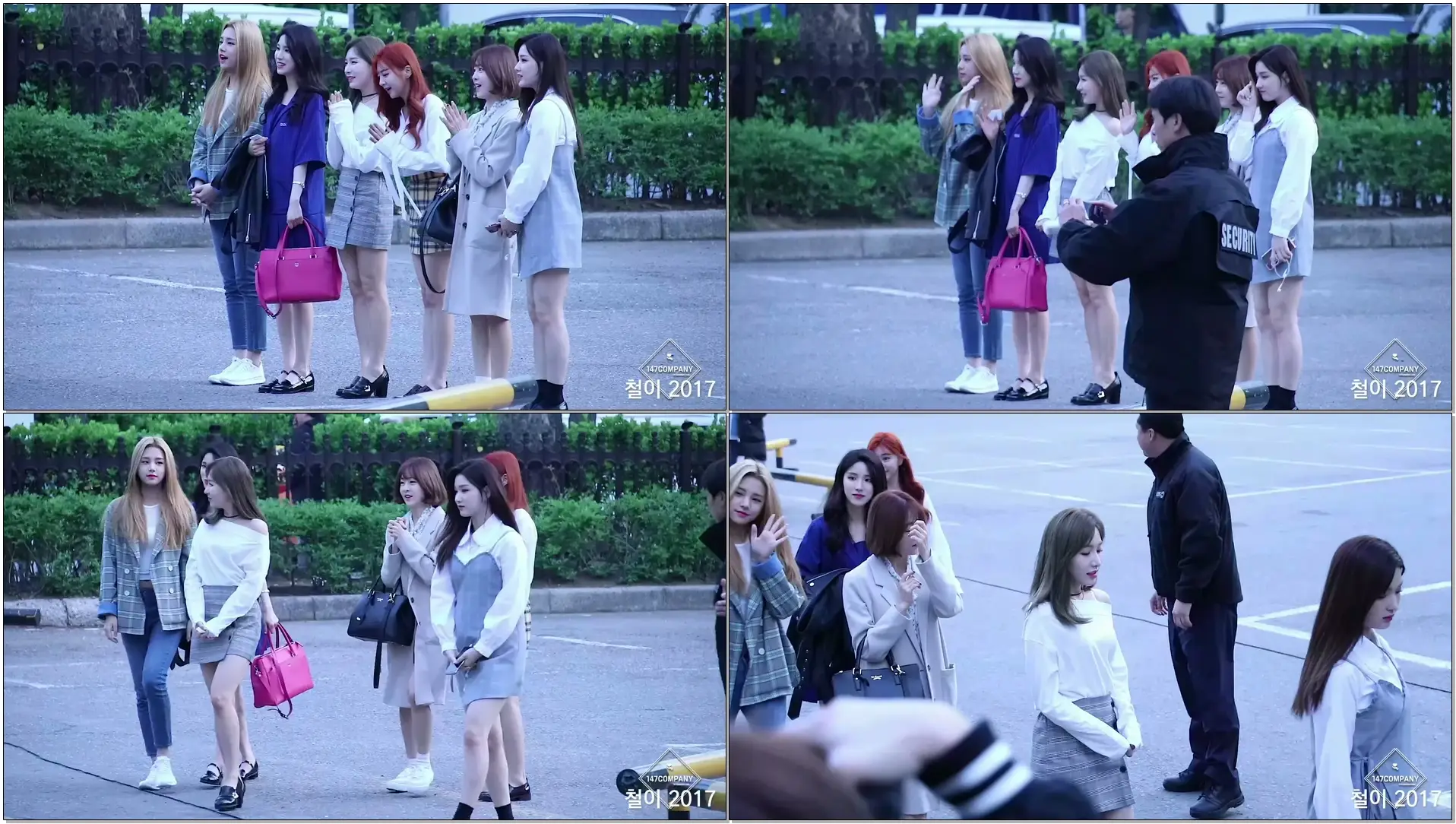 170421 FULL-HD (출근길) 라붐(LABOUM) 전체 BY 철이 147Company - kbs 뮤직뱅크 신관공개홀(직캠/fancam)