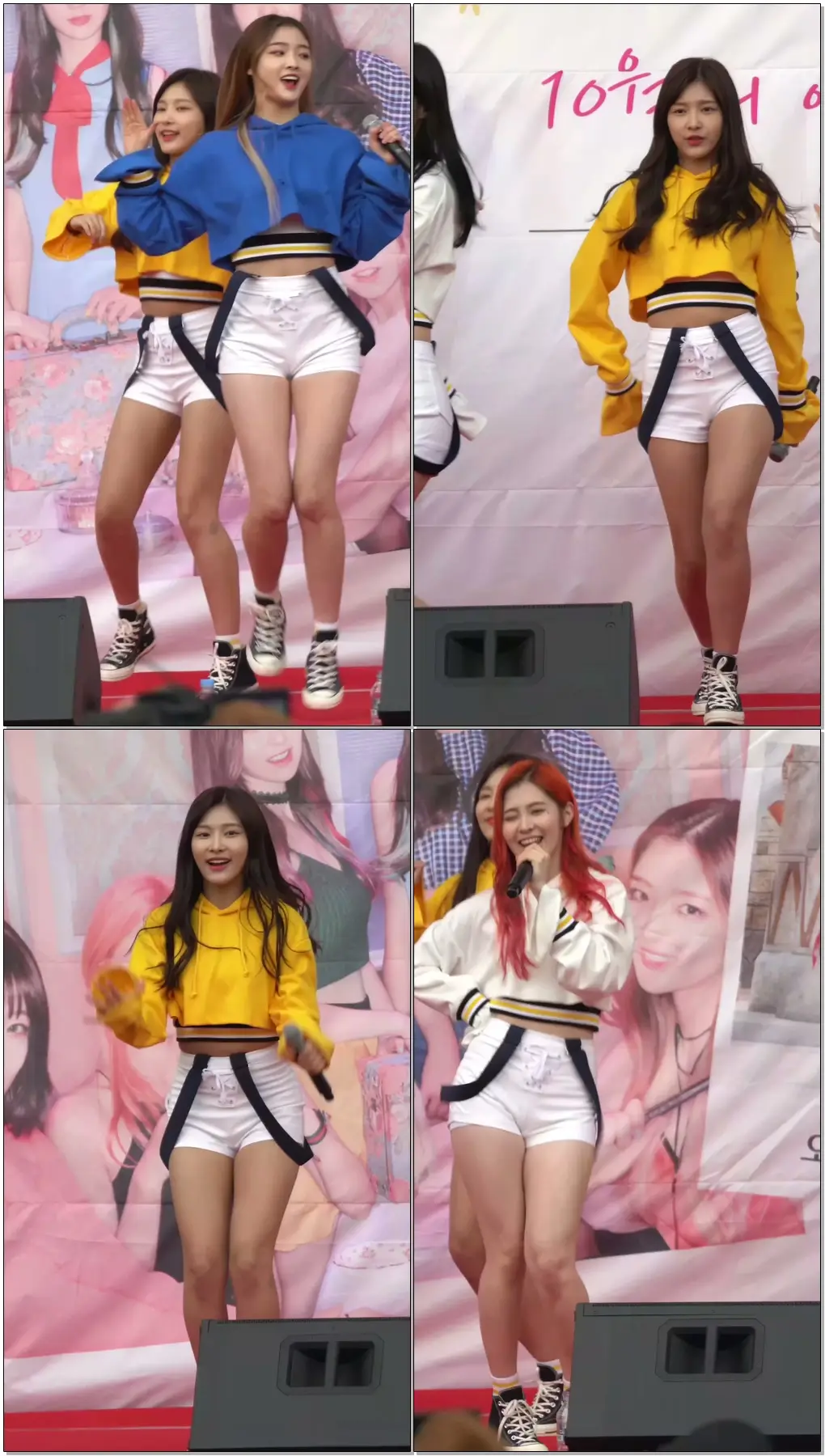 161029 다이아(DIA) - 내 친구의 남자친구...제니 직캠 (fancam) - @롯데김포몰 썬큰광장