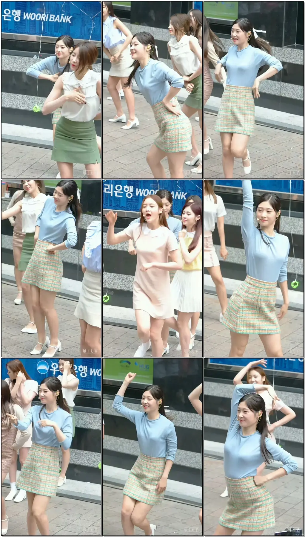 160625 다이아(DIA)(채연) - 왠지 (명동 게릴라공연)(직캠 fancam)