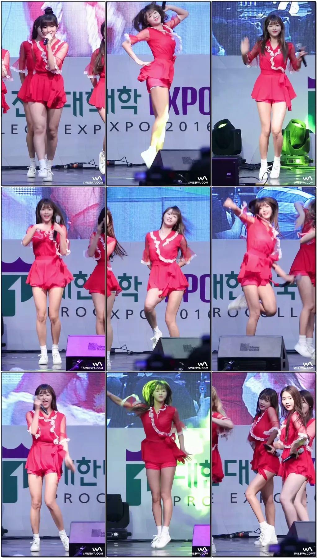 160714 오마이걸(OH MY GIRL) 유아 - WINDY DAY @전문대학 엑스포 공개방송 직캠/Fancam by -wA-