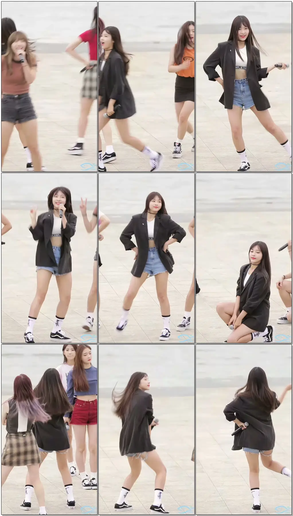 160717 NAVER V LIVE - 한강 버스킹 다이아 (DIA) 제니 직캠 by.경호