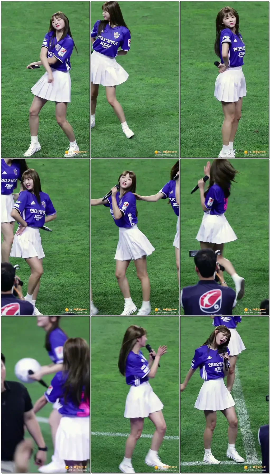 160720 오마이걸 - Liar Liar 유아직캠 울산vs인천 문수축구경기장 by 해를보는아이