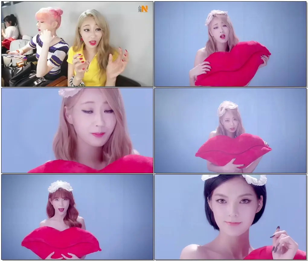 나인뮤지스[9MUSES] -'입술에 입술(Lip 2 Lip)' LipVer BONUS M/V