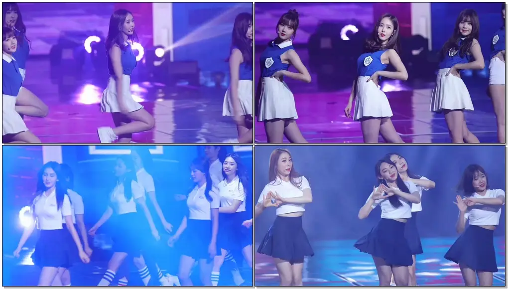 161229 KBS 가요대축제 유리구슬 + PICK ME - 신비/강미나 직캠