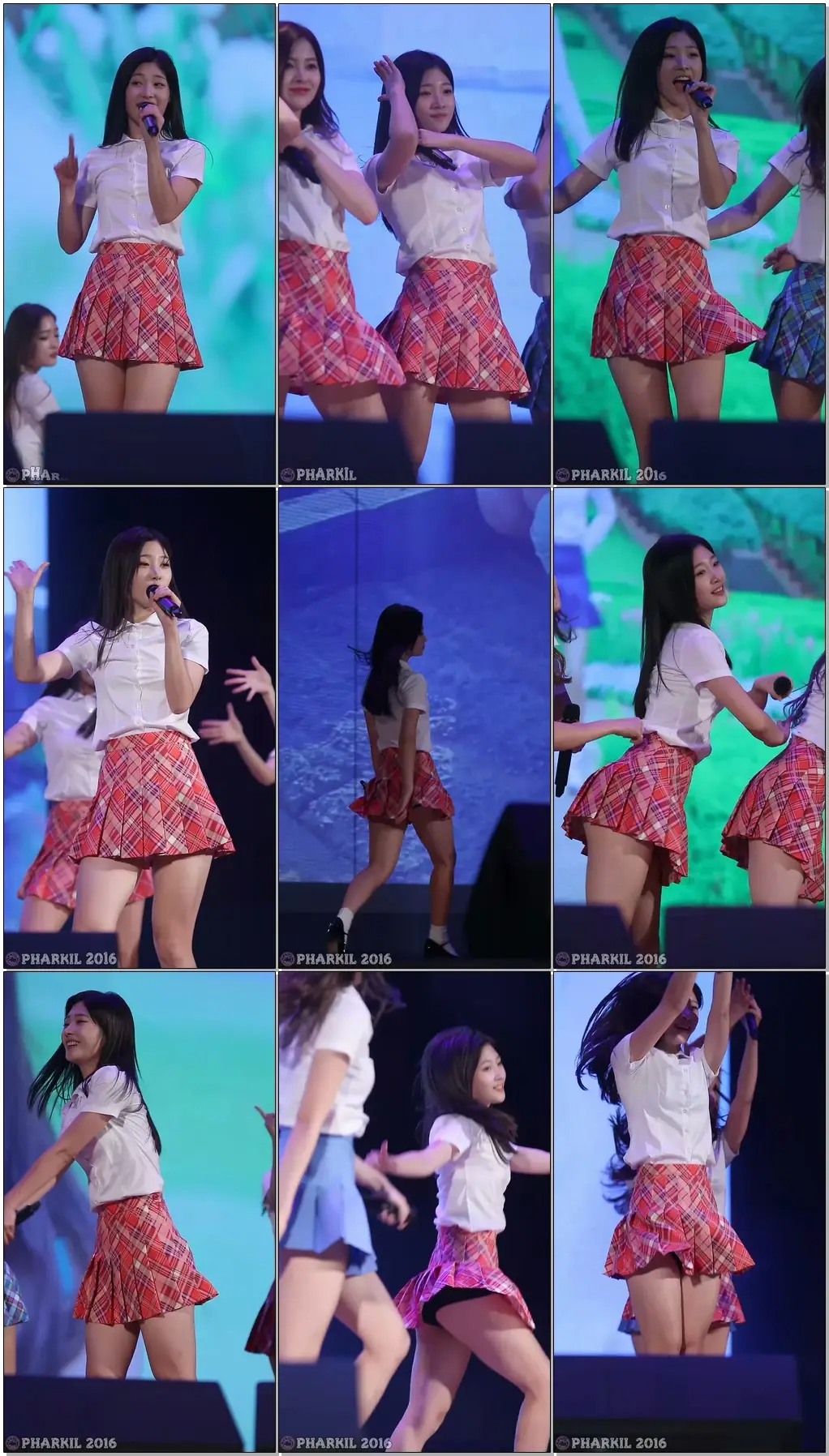 [직캠/Fancam] 160716 다이아(DIA) (채연) 그 길에서 @ 롯데월드 버스킹