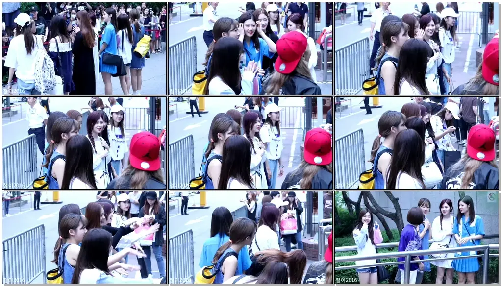 160701 뮤직뱅크 출근길 다이아(DIA) 전체 BY 철이(직캠/fancam)