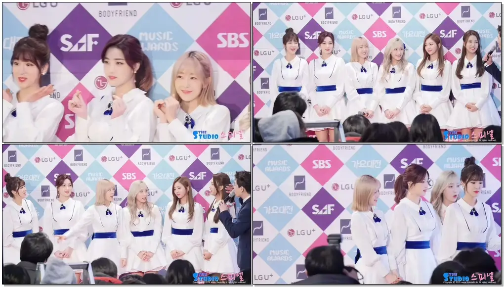 161226 라붐 레드카펫 직캠 LABOUM fancam - Red Carpet (SBS 가요대전) by Spinel