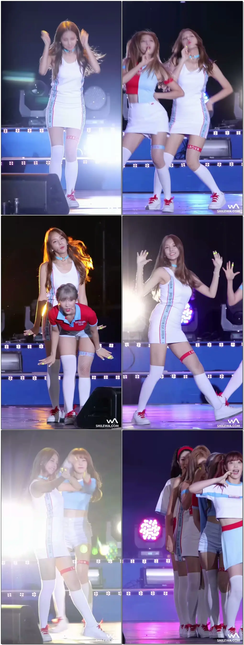 160904 라붐(LABOUM) 솔빈 - 푱푱 (Shooting Love) @태권도의 날 평화콘서트 직캠/Fancam by -wA-