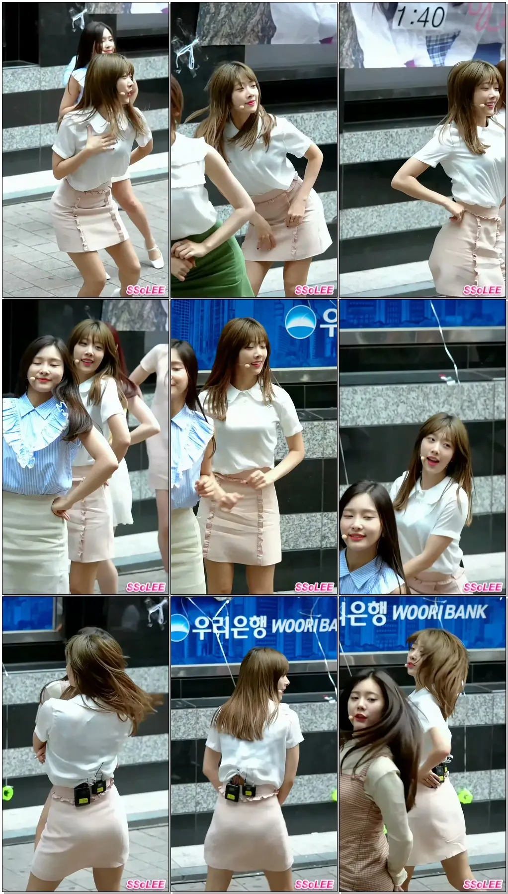 160625 다이아 (유니스, DIA) - 왠지 (Somehow) @ 명동 버스킹 직캠 By SSoLEE