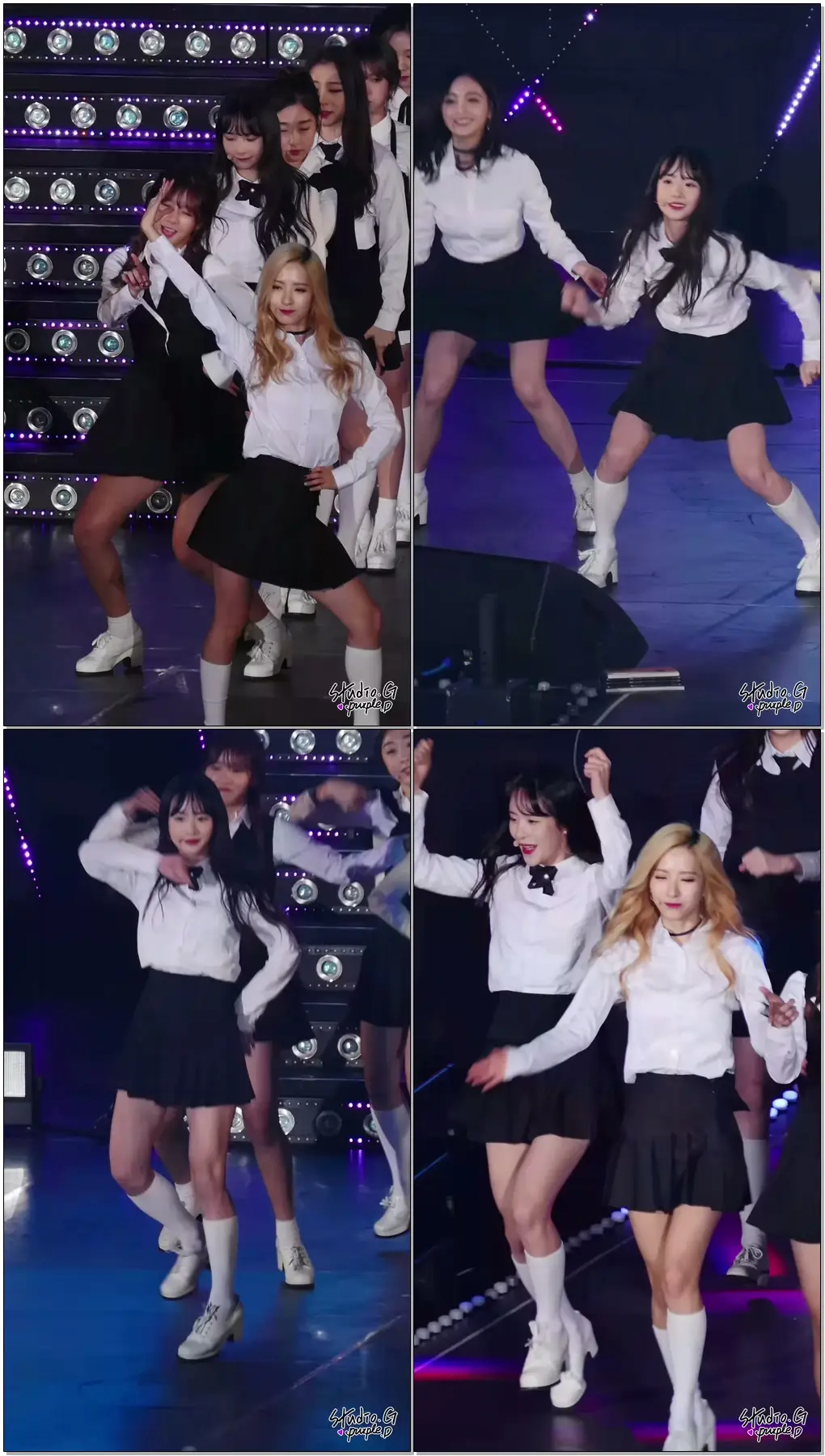 161130 우주소녀(WJSN) 모모모(MOMOMO) 설아 광명스피돔 러브콘서트 직캠/Fancam