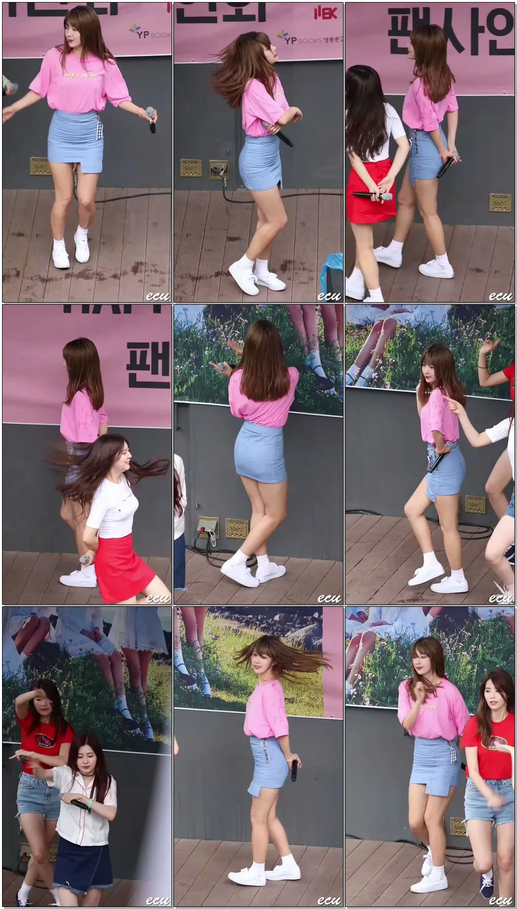 160702 다이아 (DIA) 유니스 (EUNICE) 해피엔딩 (Happy Ending) 대구 팬사인회 & 버스킹 직캠 [fancam] by ecu