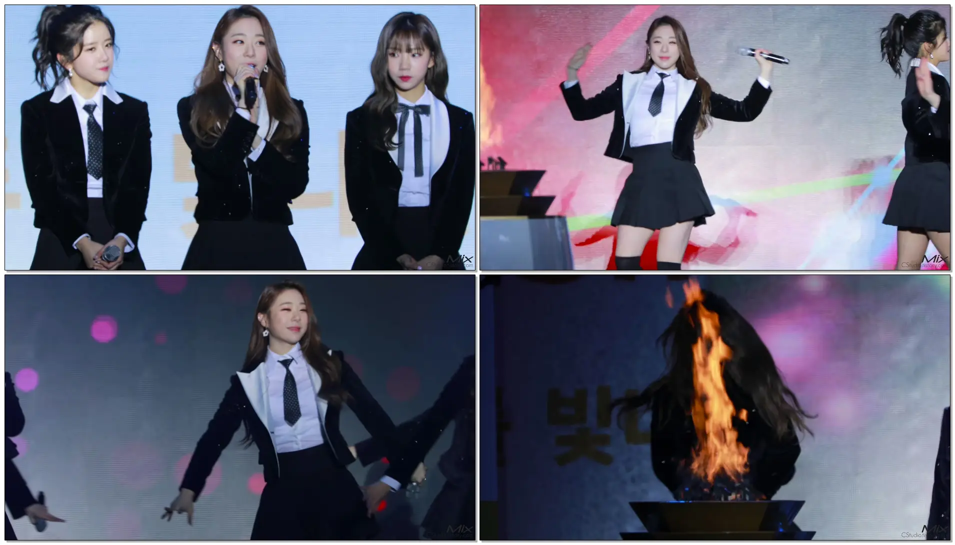 180113 우주소녀(WJSN) 비밀이야+멘트 유연정(Yeonjung) 직캠Fancam by믹스@성화봉송 광화문광장