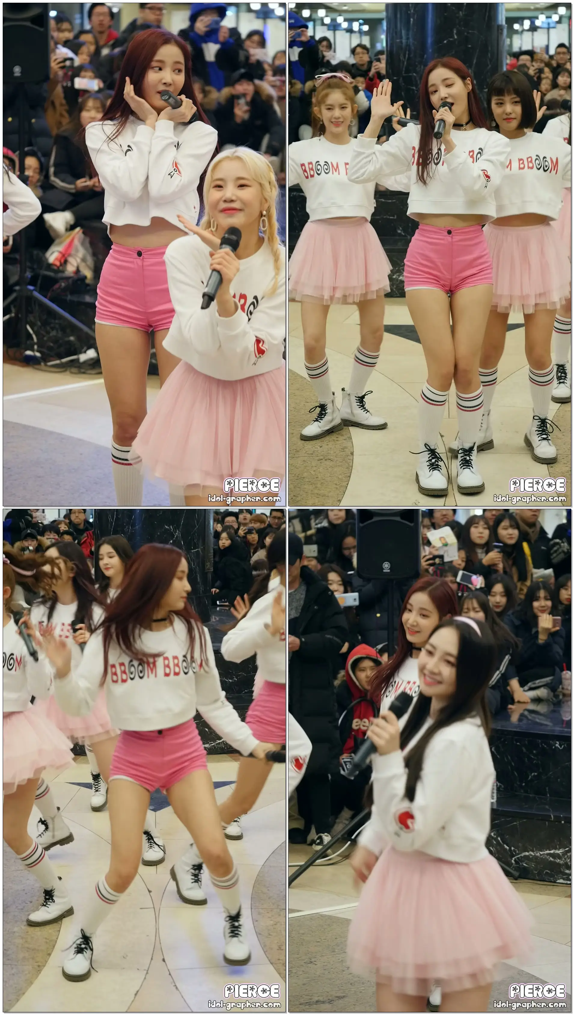 [180203] 모모랜드 MOMOLAND (연우 Yeonwoo) - 꼼짝마 Freeze (분당 AK플라자 게릴라 공연) 직캠/Fancam by PIERCE
