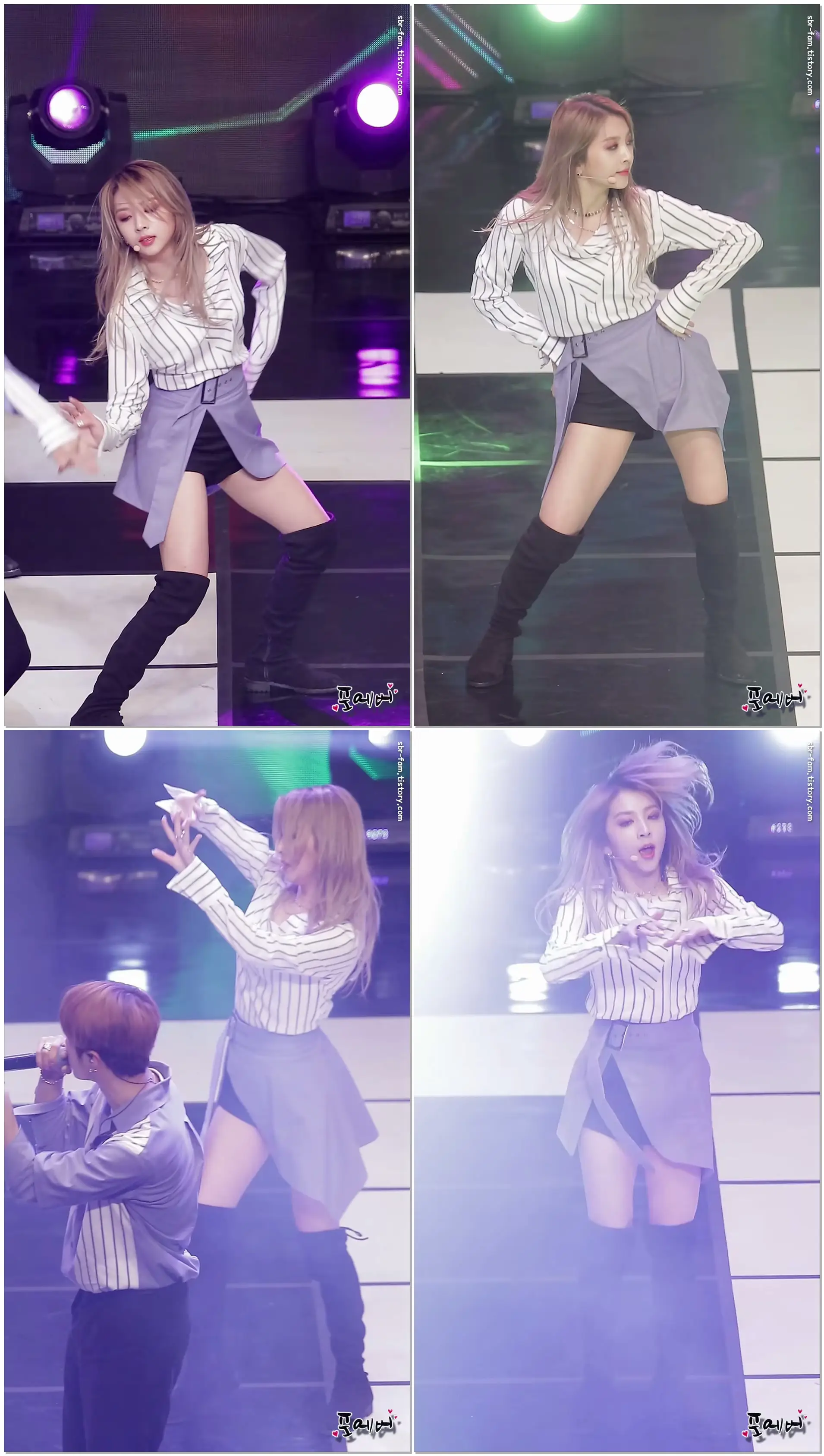 171216 카드(KARD) 전지우-Oh Nana [러브FM 강릉콘서트] 직캠 by 포에버