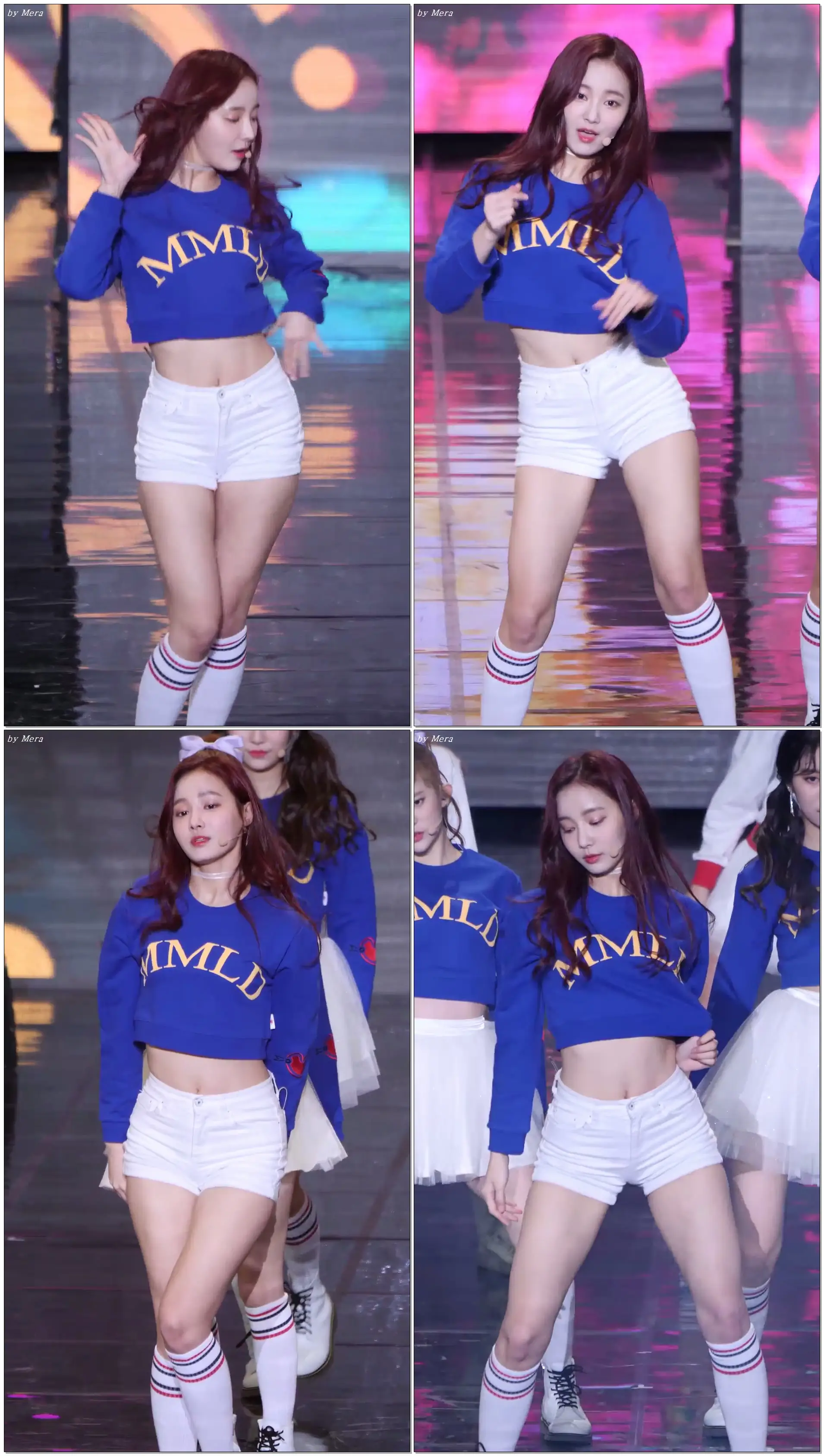 180130 MOMOLAND (모모랜드) - 뿜뿜 (BBoom BBoom) [연우] YeonWoo 직캠 Fancam (평창올림픽G-10행사 KBS아레나) by Mera