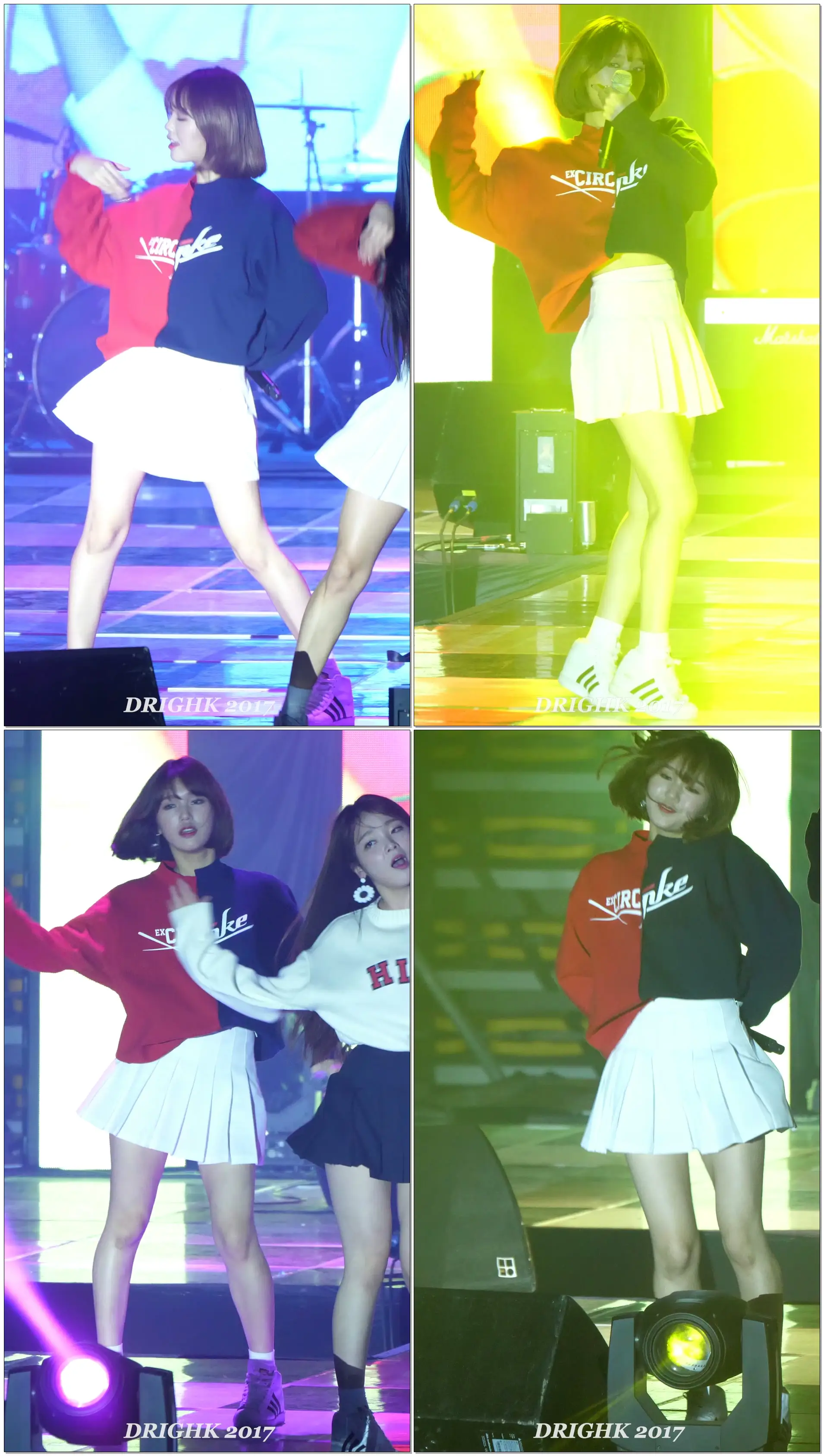 오마이걸(Oh My Girl) 미미 '한 발짝 두 발짝' 직캠fancam [171206 의정부 푸른별콘서트]