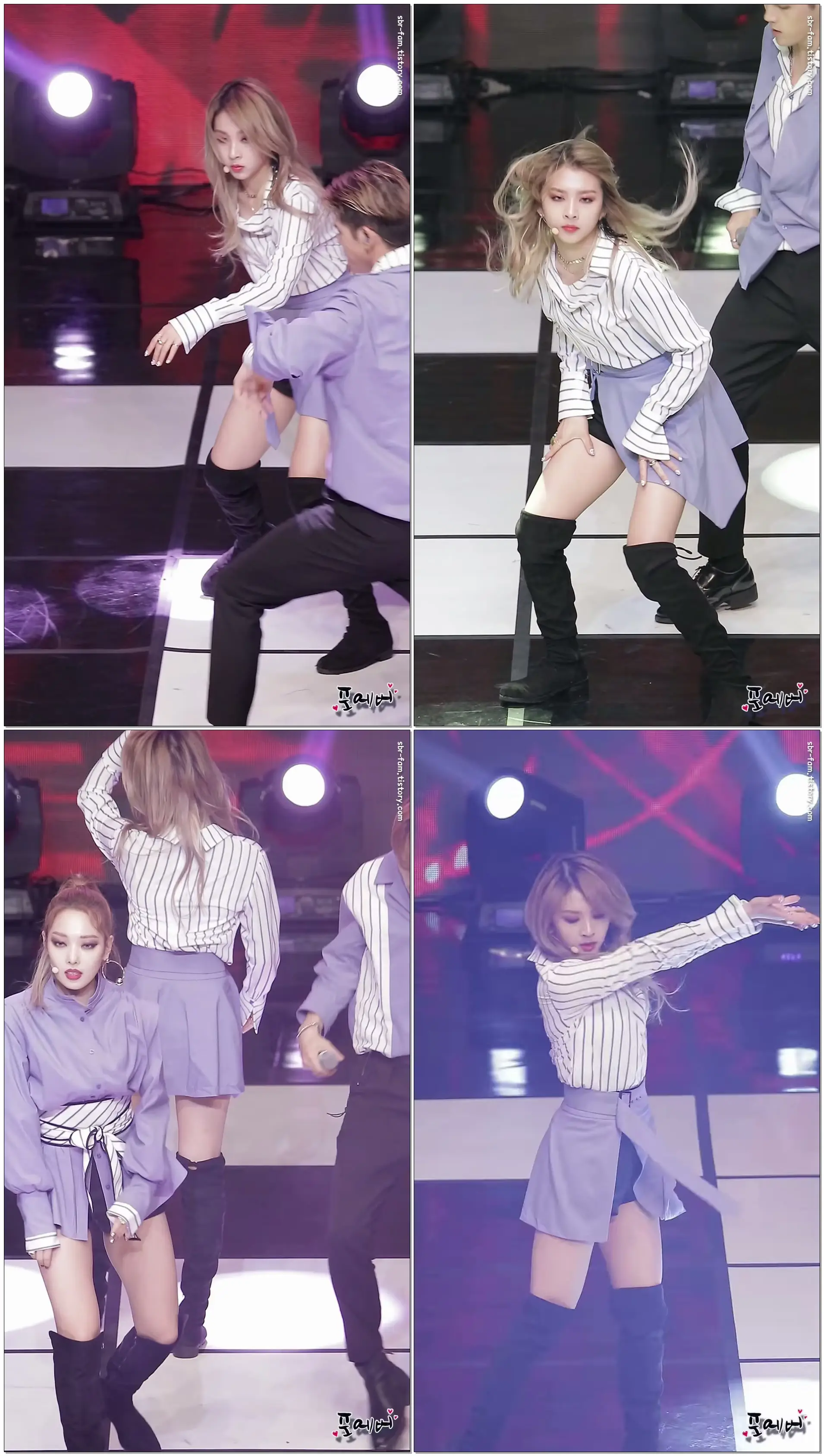 171216 카드(KARD) 전지우-You In Me [러브FM 강릉콘서트] 직캠 by 포에버