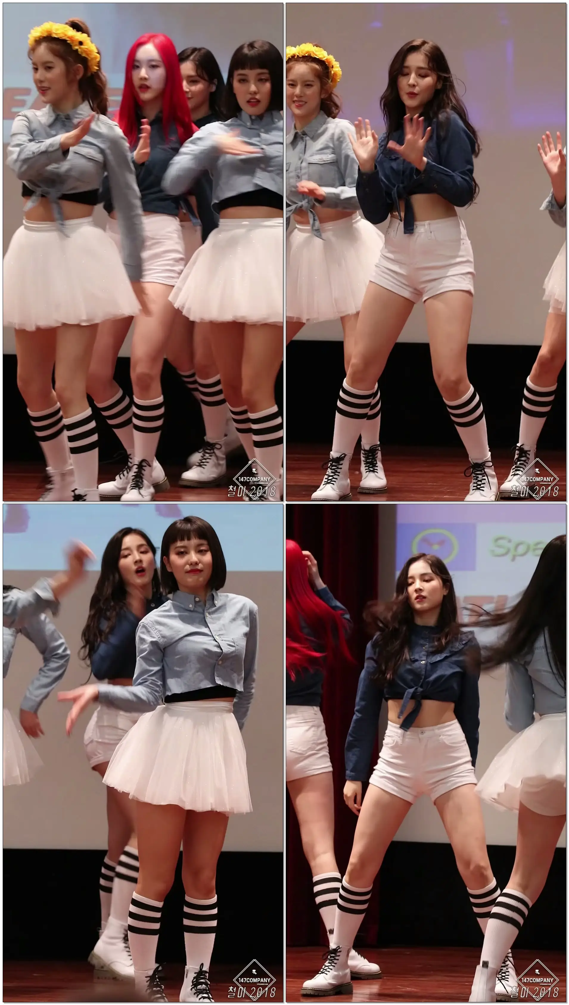 180107 모모랜드 (MOMOLAND) 낸시 (NANCY) 뿜뿜 (BBoom BBoom) BY 철이 147Company - 영등포 팬싸(직캠/fancam)