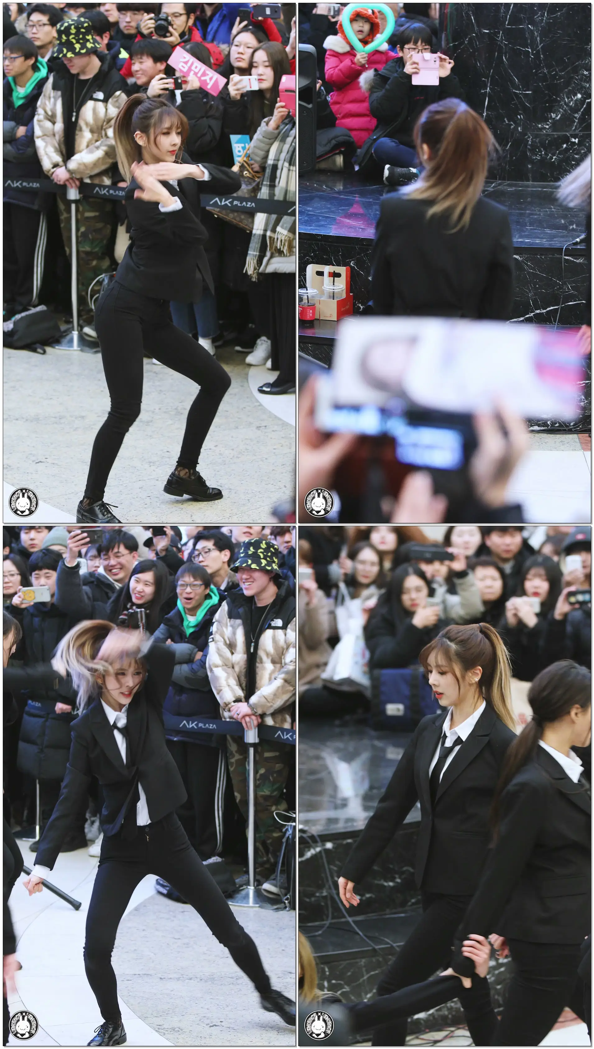 180127 드림캐쳐 유현 직캠 'Full Moon(풀문)' DREAMCATCHER(YOOHYEON) Fancam @버스킹공연 서현 PIAZZA360 By 벤뎅이