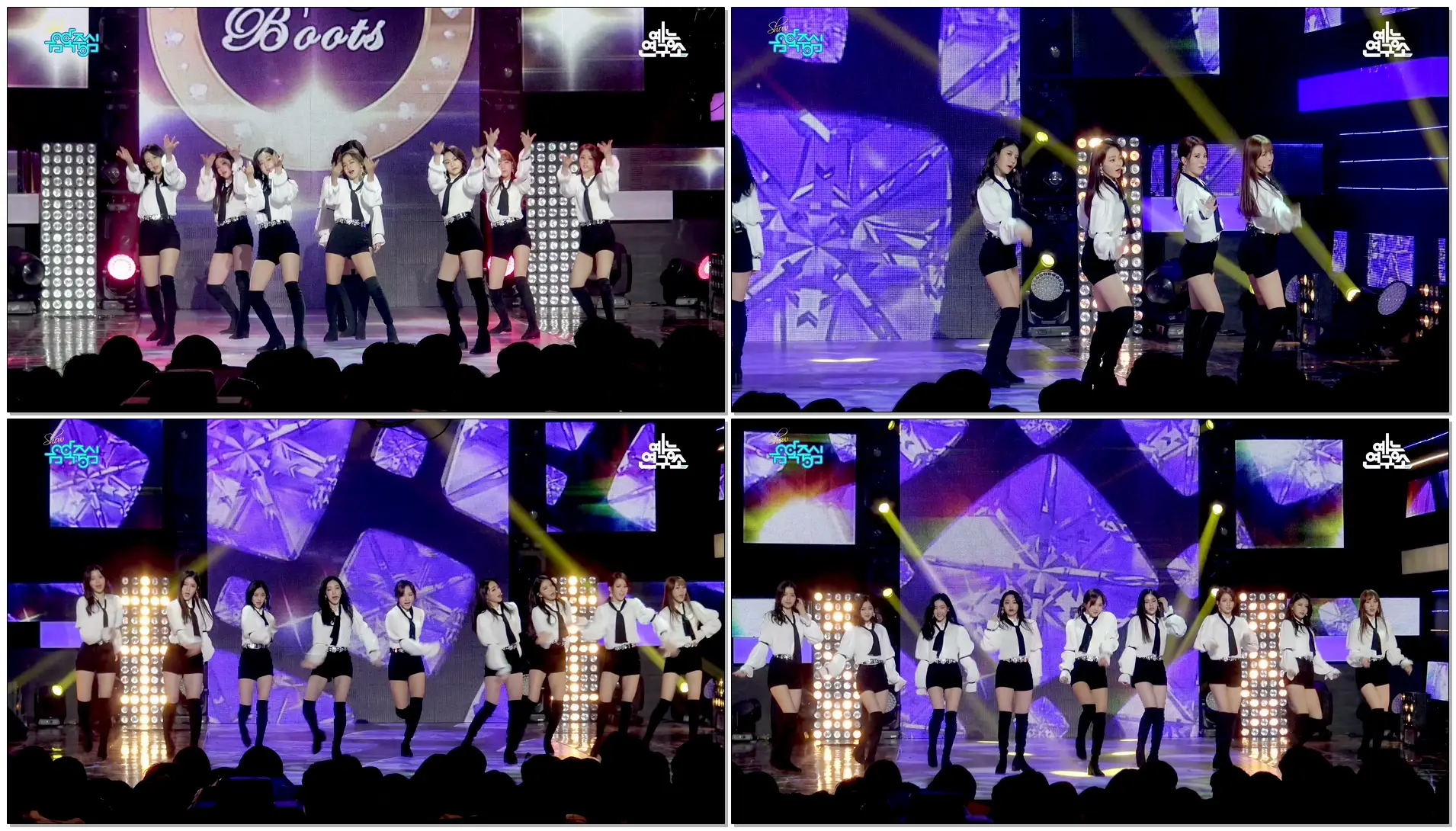 [예능연구소 직캠] 구구단 더 부츠 @쇼!음악중심_20180203 The Boots GUGUDAN in 4K