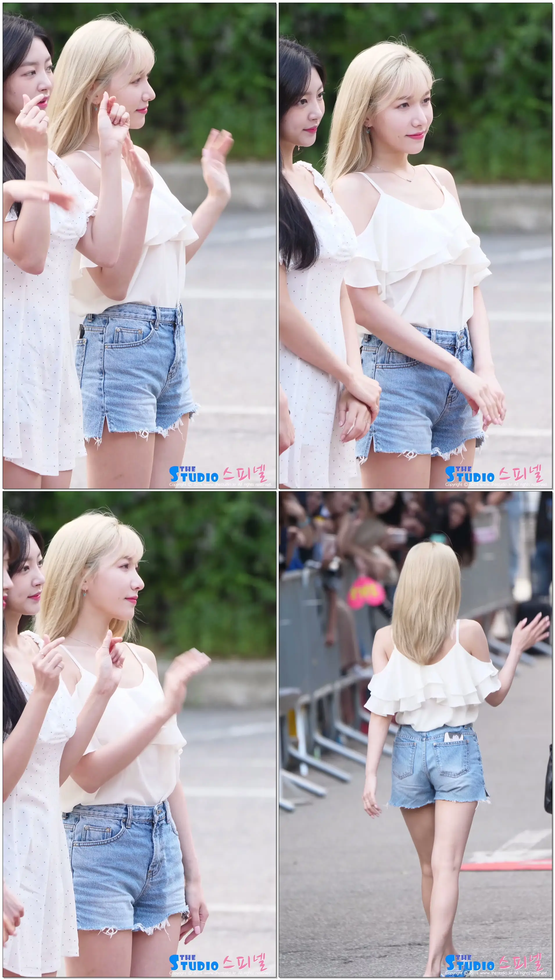 180810 라붐 LABOUM 소연 Soyeon 4K 직캠 @ 뮤직뱅크 출근길 by Spinel