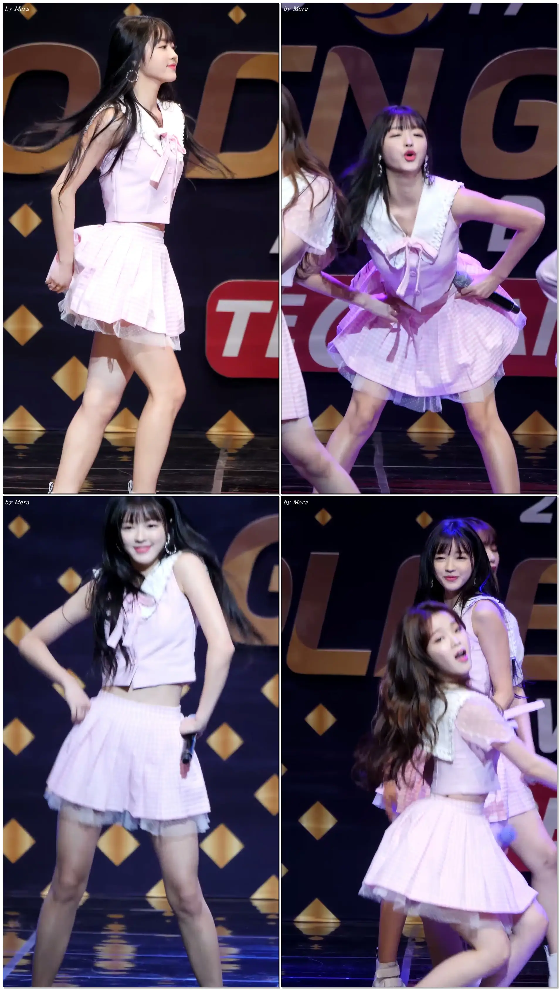 171213 오마이걸 (OH MY GIRL) Coloring Book(컬러링북) [유아] YooA 직캠 Fancam (2017 골든글러브 시상식) by Mera