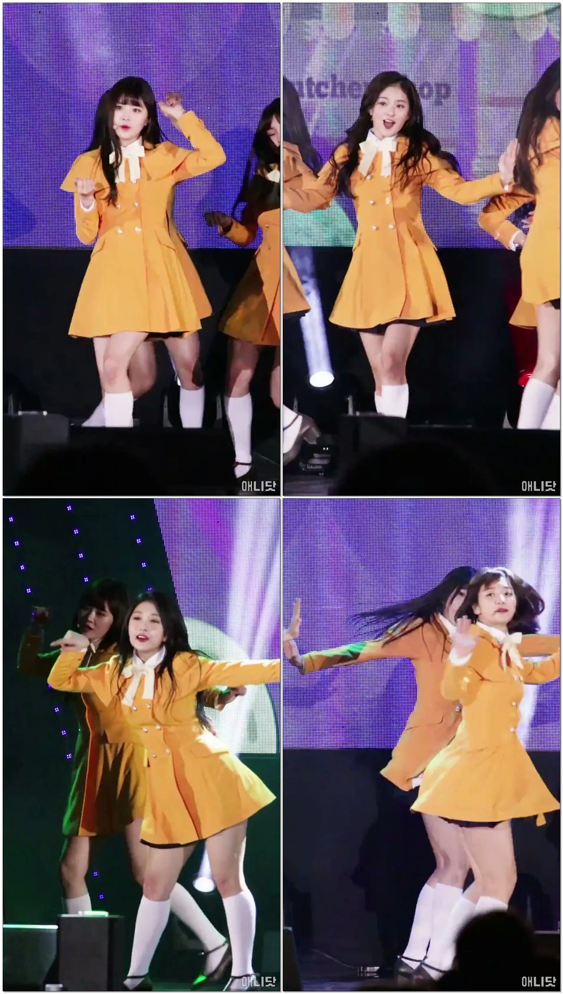 180303 fromis_9 (프로미스_9) 송하영 직캠 - To Heart (평창 페럴림픽 성화합화 기념공연) By 애니닷