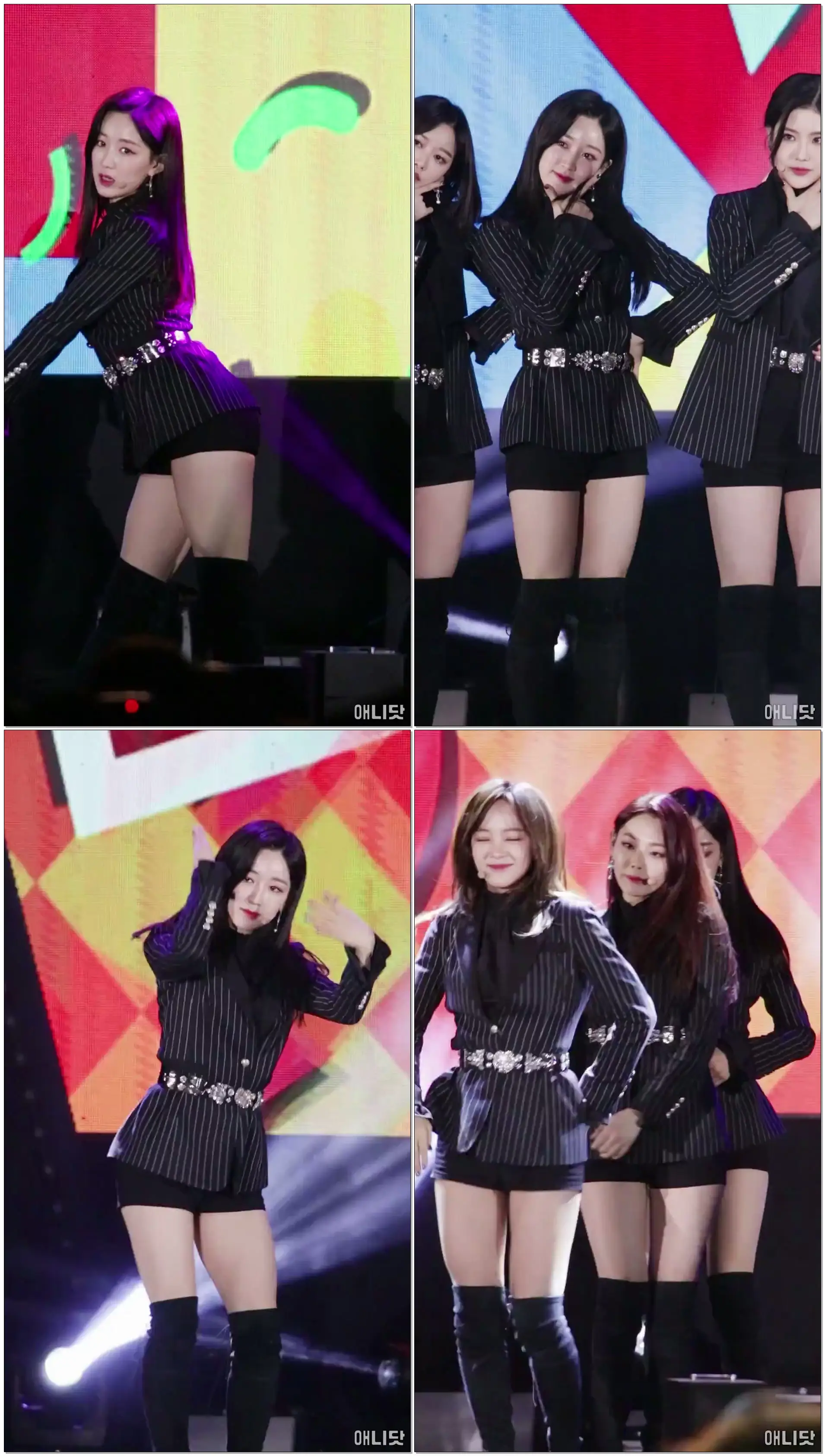 180303 구구단 (gugudan) 하나 직캠 - 나 같은 애 (평창 페럴림픽 성화합화 기념공연) By 애니닷