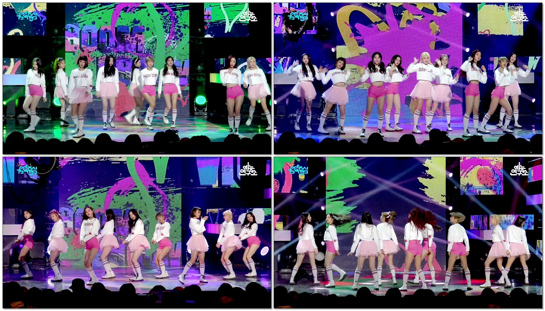 [예능연구소 직캠] 모모랜드 뿜뿜 @쇼!음악중심_20180203 Bboom Bboom MOMOLAND in 4K