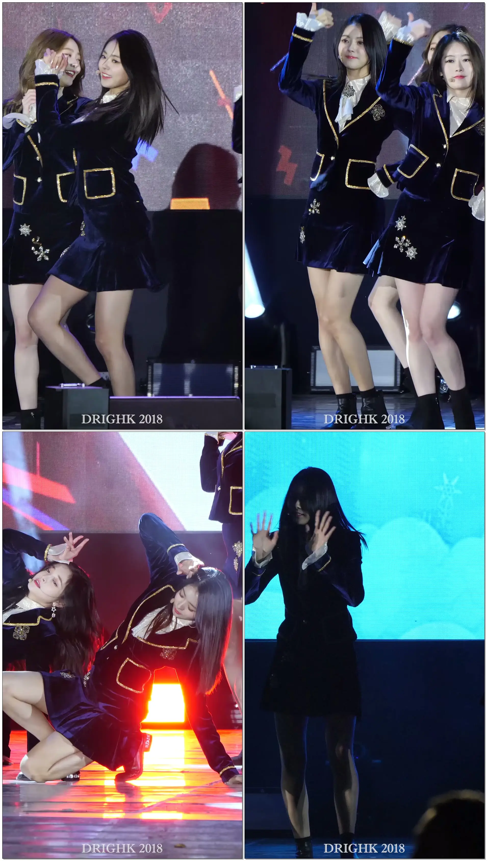 PRISTIN(프리스틴) 나영 'WE LIKE' 직캠fancam [180303 평창 동계패럴림픽 성화 합화식]
