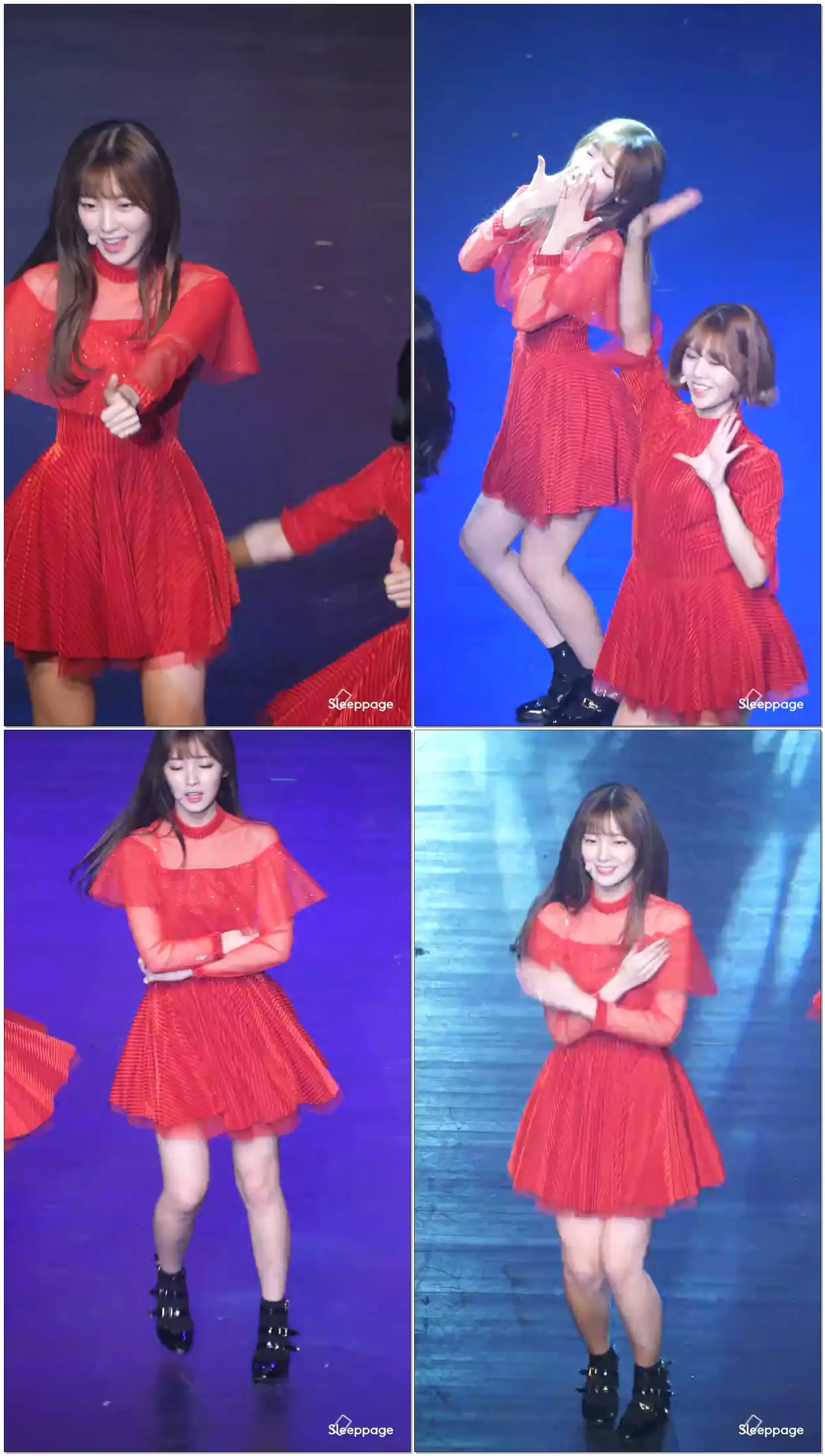 180128 오마이걸 Oh My Girl 내 얘길 들어봐 Listen to My Word (A-ing) 아린 Arin @ 인제 ICON콘서트 by sleeppage