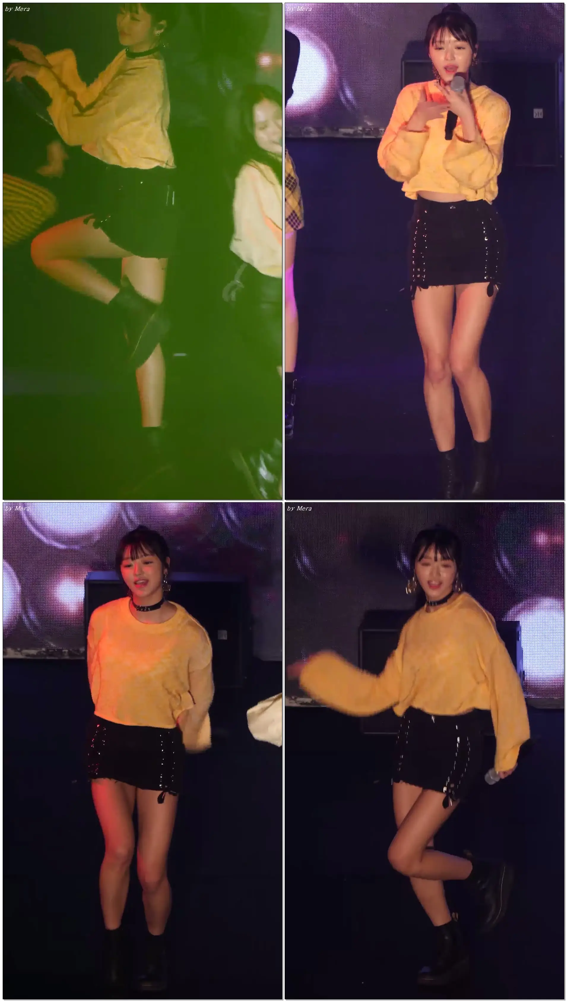 180224 오마이걸 (OH MY GIRL) WINDY DAY [유아] YooA 직캠 Fancam (춘천) by Mera