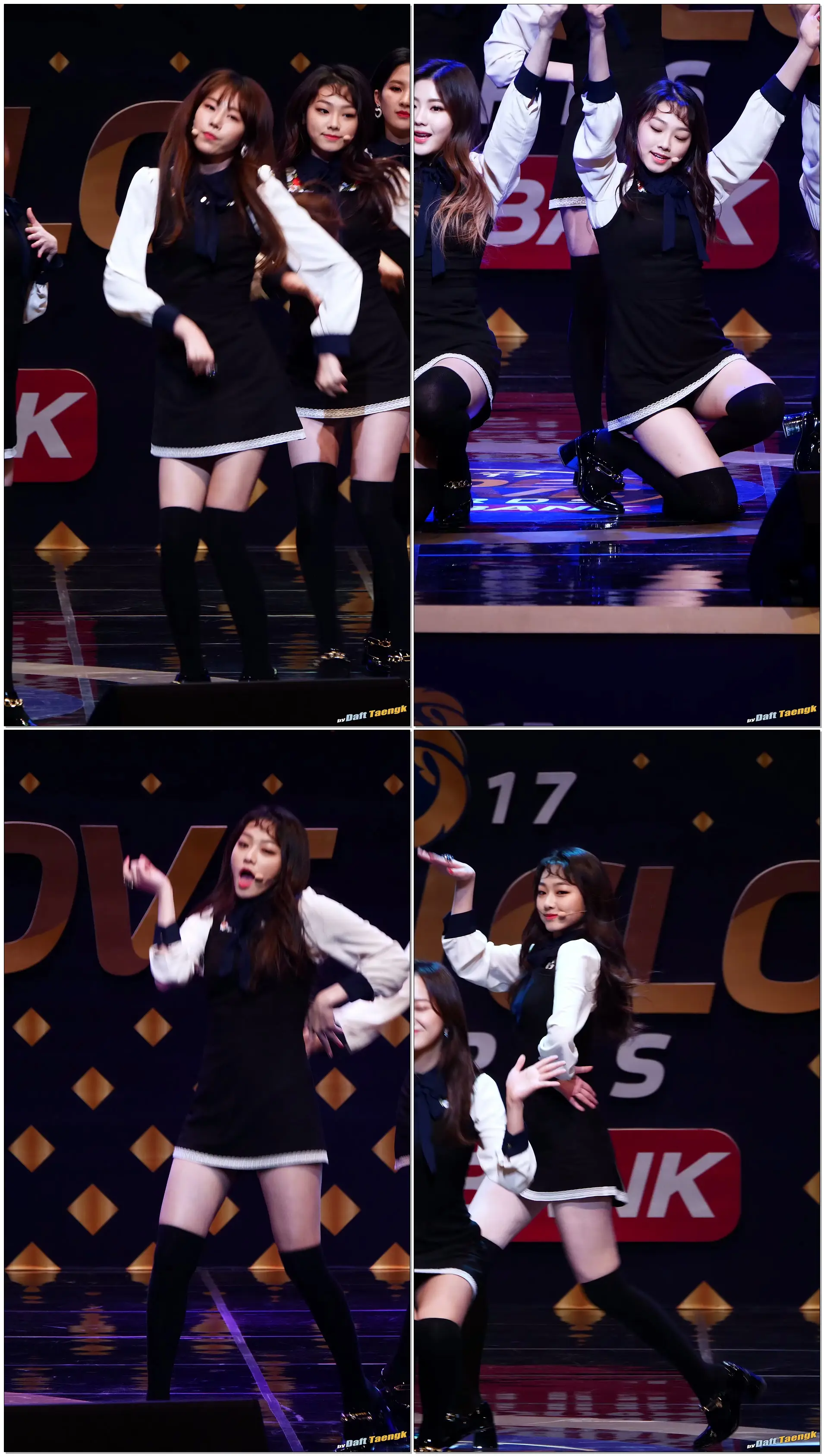 171213 미나 Mina 구구단 gugudan 'Chococo' @골든글러브 시상식 4K 60P 직캠 by DaftTaengk