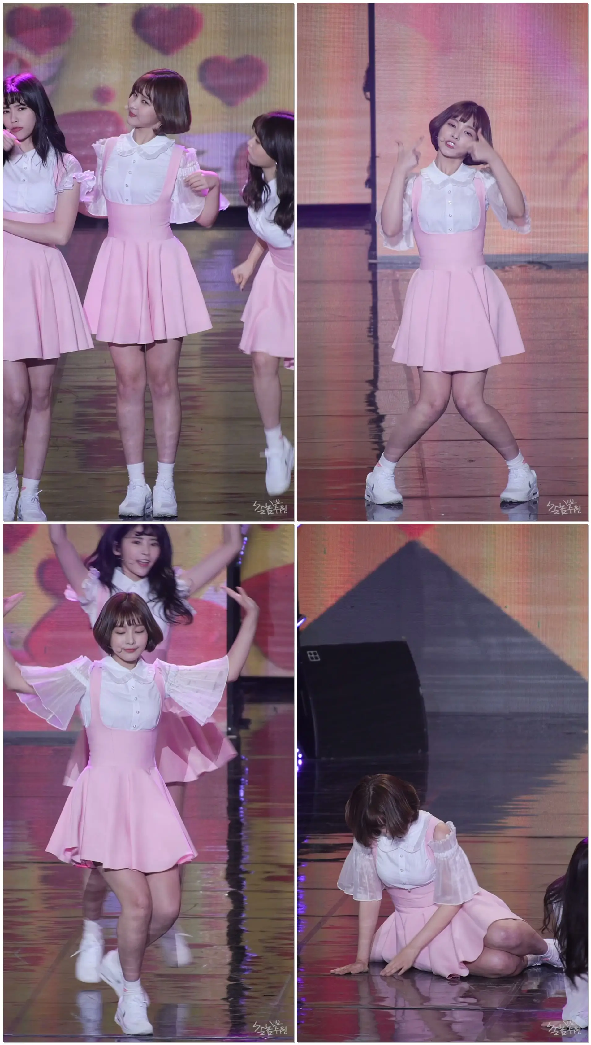 180130 다이아 (DIA) - 나랑 사귈래 (제니) 직캠 by 수원촌놈 [평창동계올림픽 G-10 특별공연]