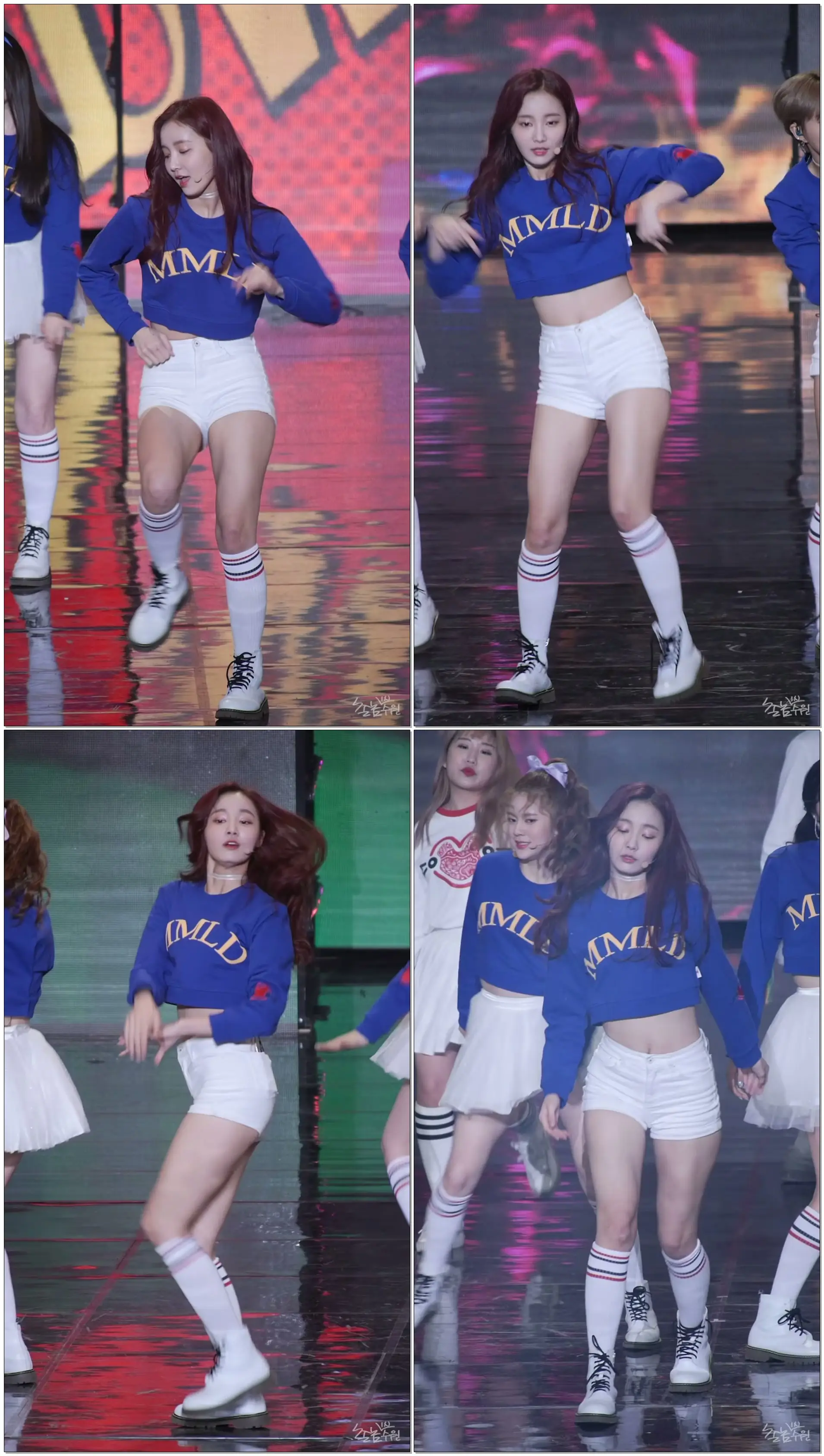 180130 모모랜드 (MOMOLAND) - 뿜뿜 (BBoom BBoom) (연우) 직캠 by 수원촌놈 [평창동계올림픽 G-10 특별공연]