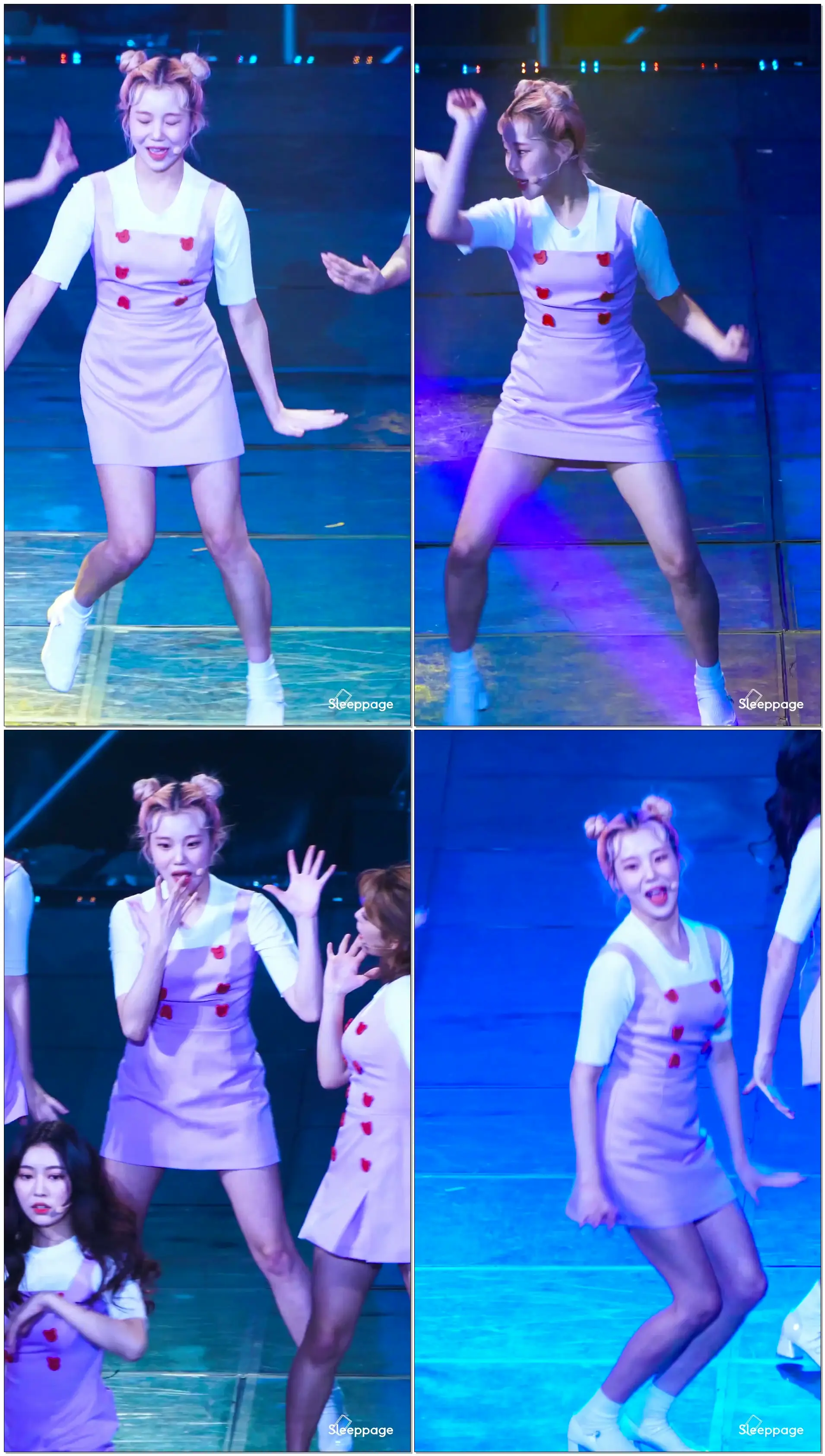 171129 모모랜드 MOMOLAND 꼼짝마 Freeze! 주이 @ 히어로콘서트 By Sleeppage