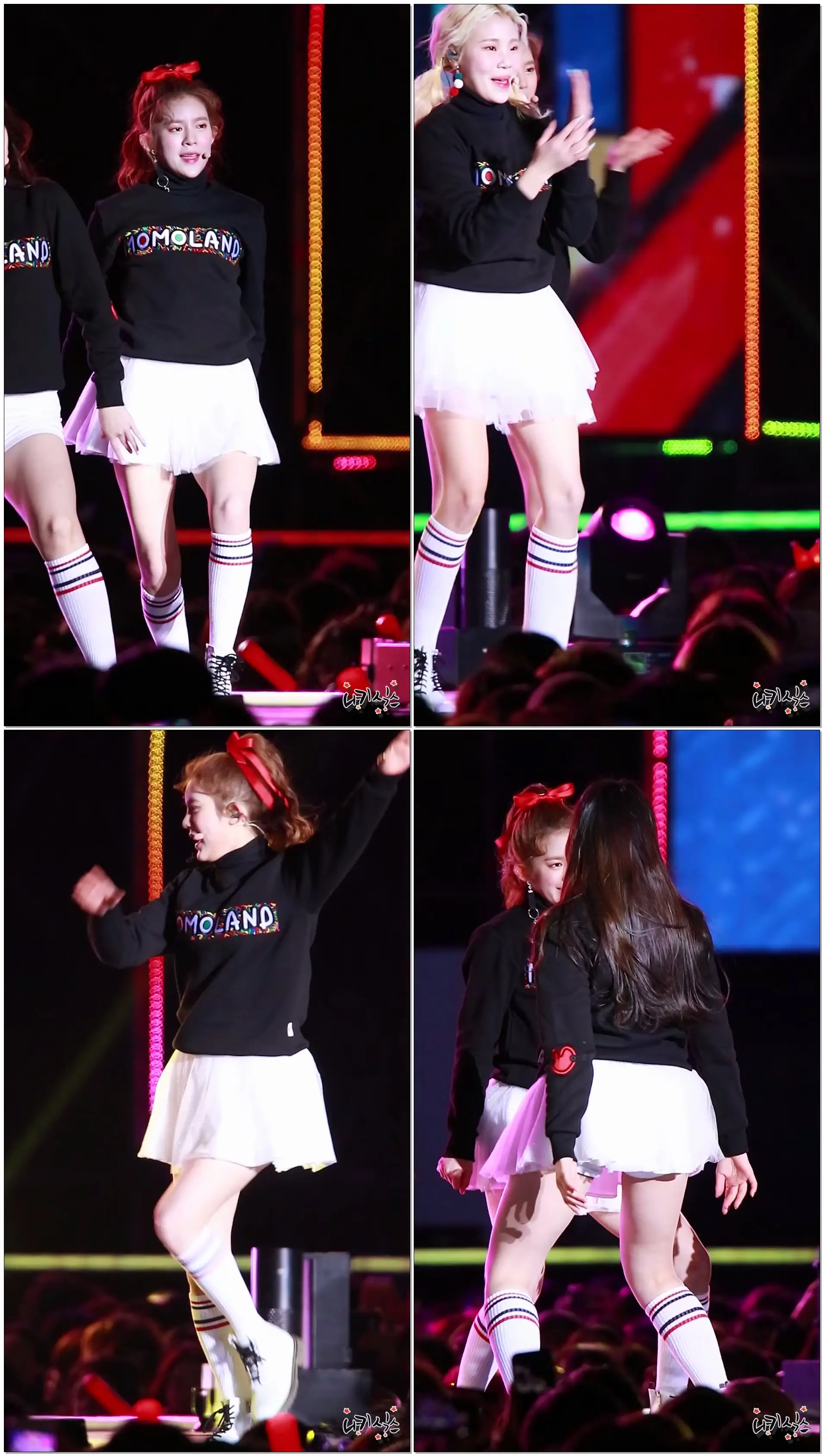 180210 모모랜드(MOMOLAND) 뿜뿜 데이지(유정안) 강릉 케이팝 월드 페스타 직캠(Fancam) by 니키식스