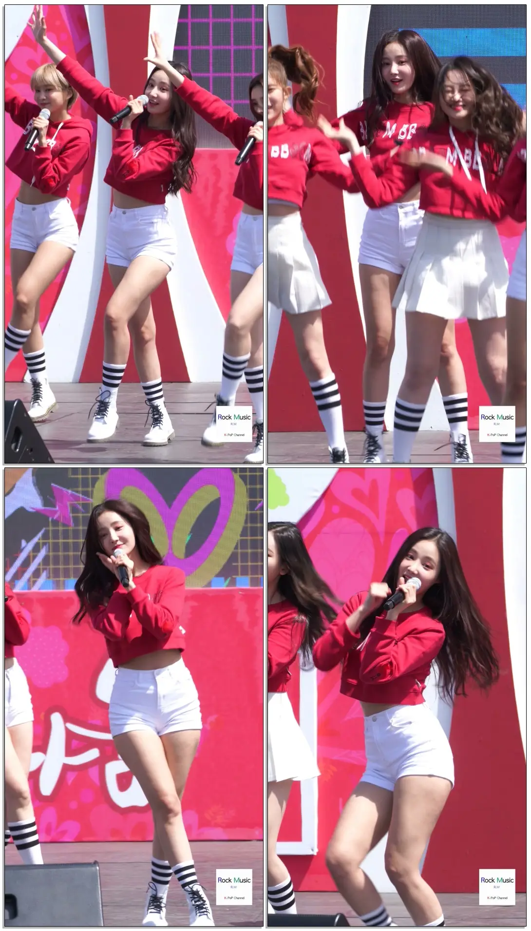 모모랜드 연우 (Yeonwoo )[4K 직캠]어마어마해 Wonderful love EDM,1M1원 자선걷기@180407 락뮤직