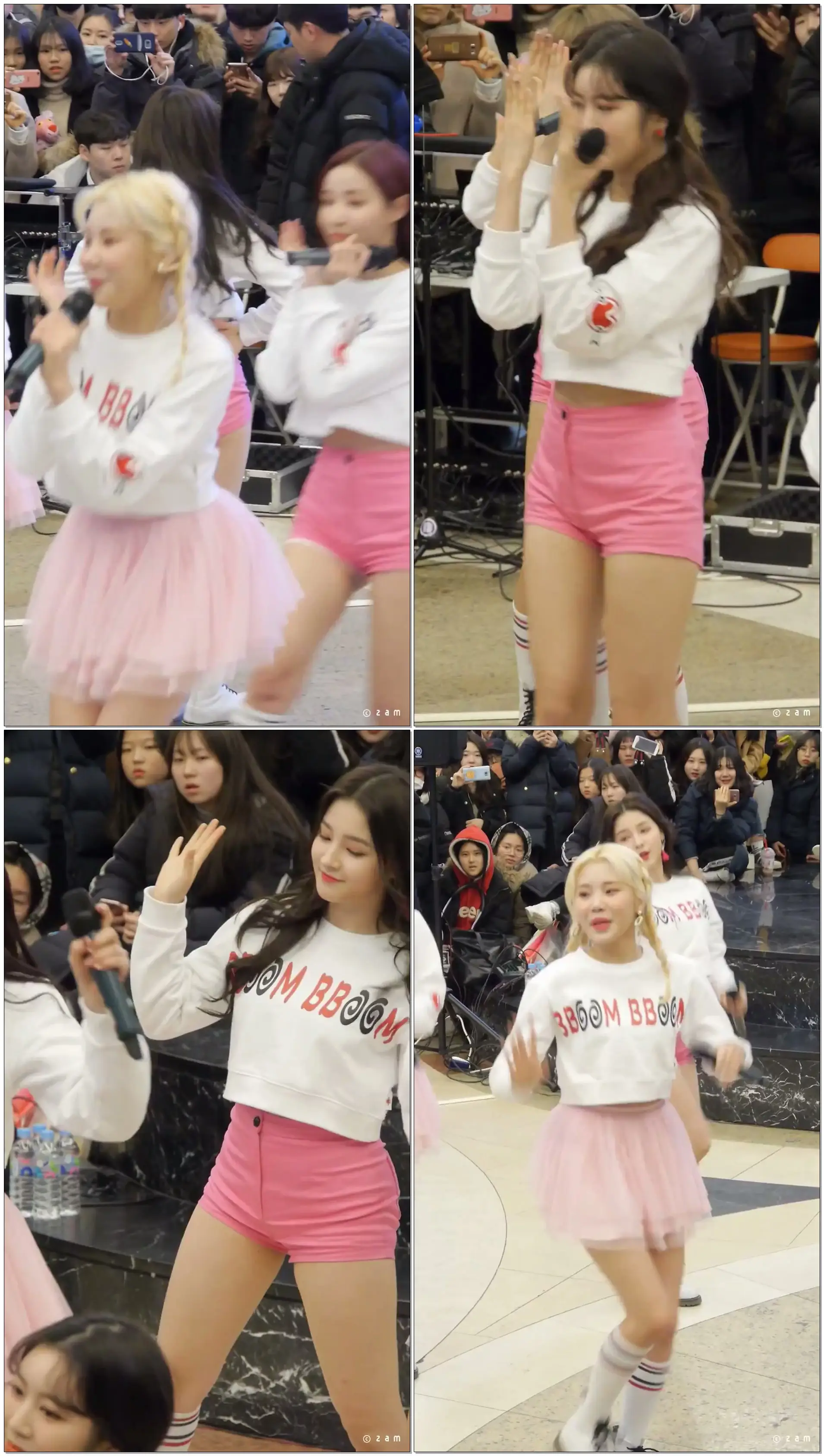 180203 모모랜드 낸시 - 꼼짝마 2배속 Mix Ver. (모모랜드게릴라공연 분당AK플라자) 직캠 fancam by zam