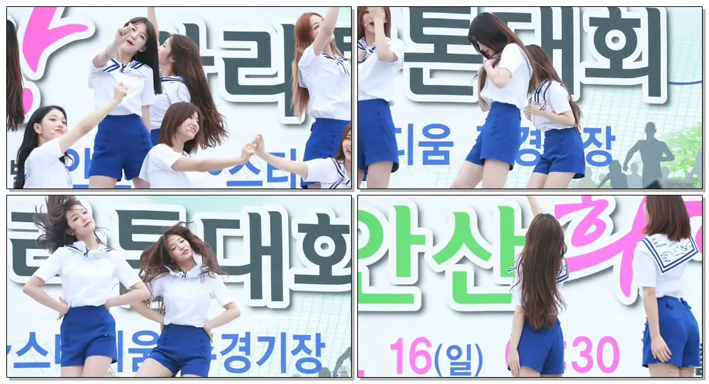 180916 프로미스나인(fromis_9) 노지선 - 두근두근(DKDK) (2018 안산희망마라톤대회)