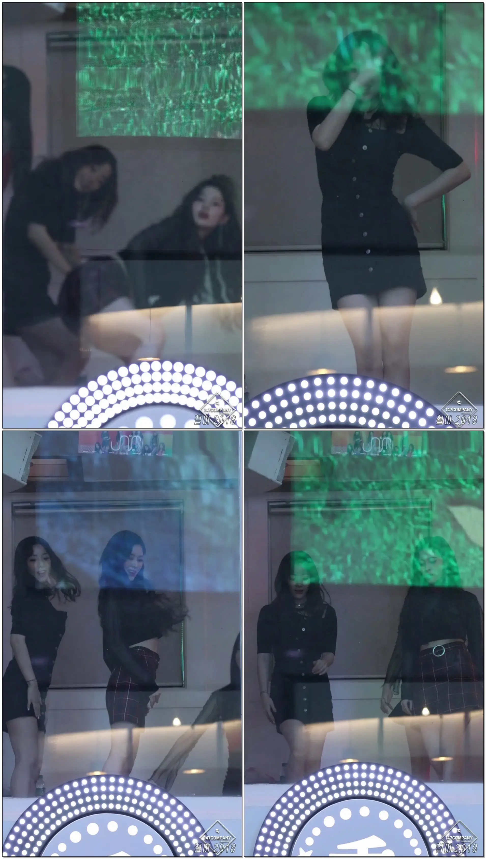 180519 유니티 (UNI.T) 예빈+현주+수지 넘어 (line) BY 철이 147Company - 홍대 수노래방(직캠/fancam)