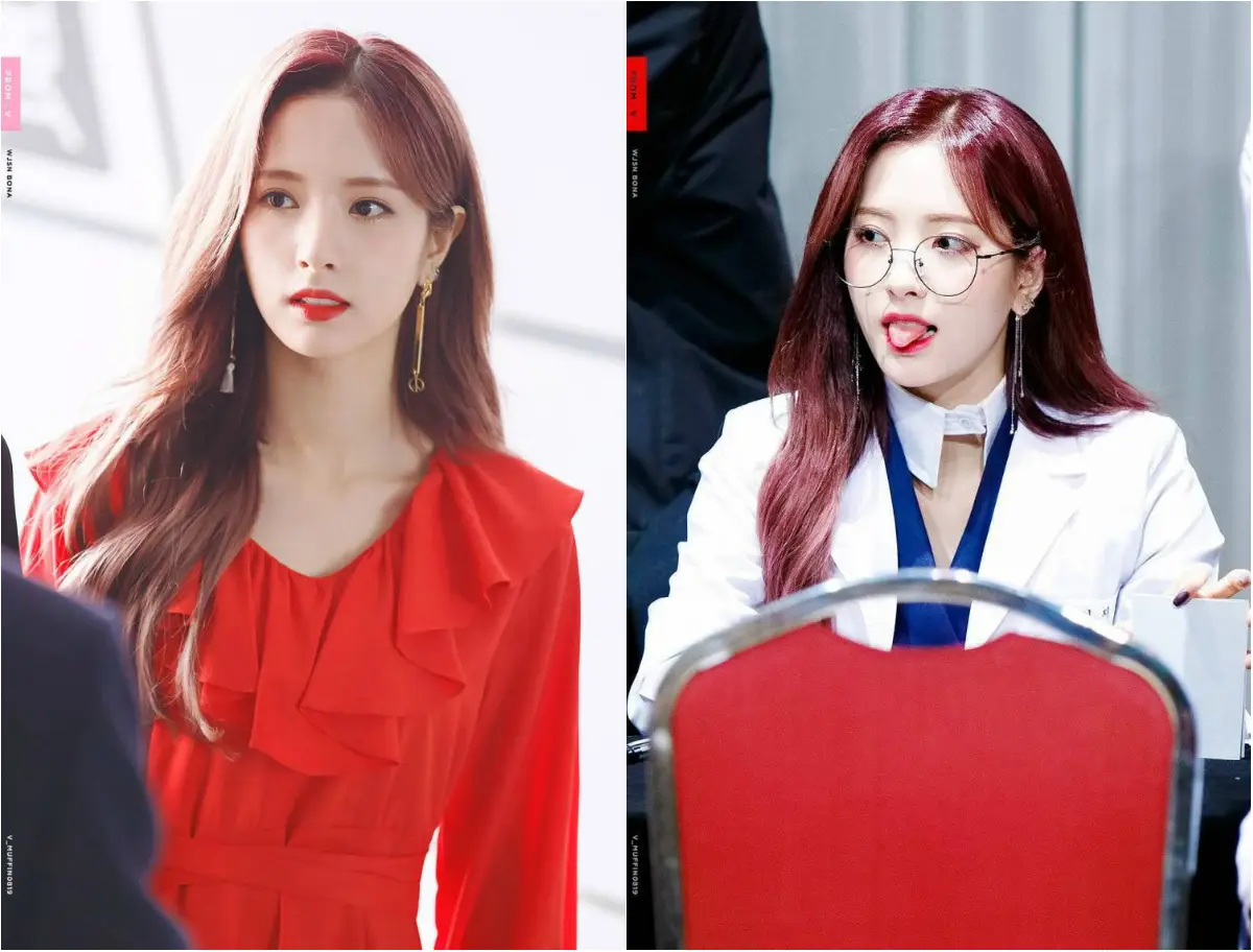 안경 쓴 보나 vs 안경 안쓴 보나