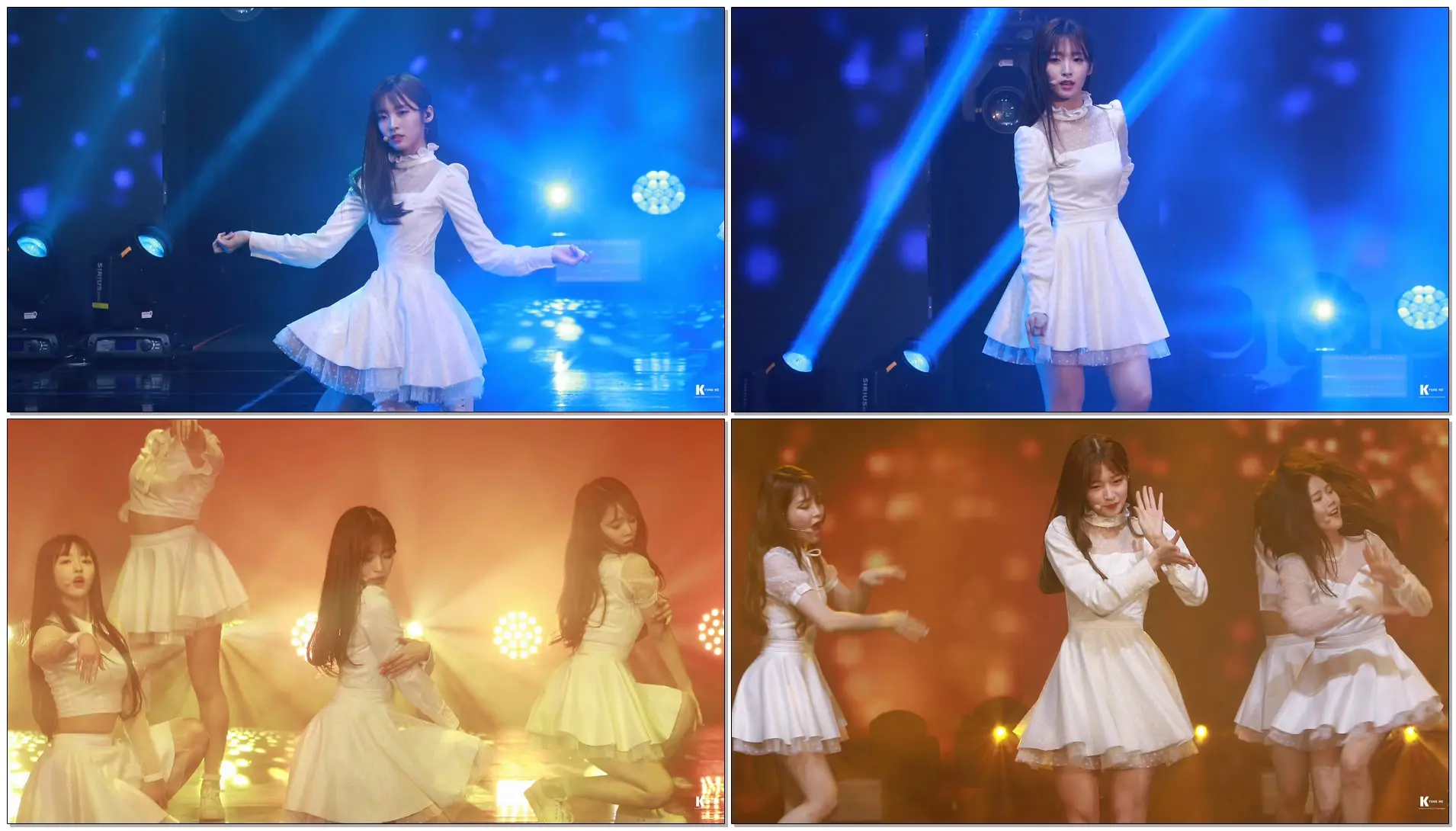 180109 오마이걸 (Ohmygirl) [비밀정원] 컴백 쇼케이스 Closer 아린 4K직캠 / fancam