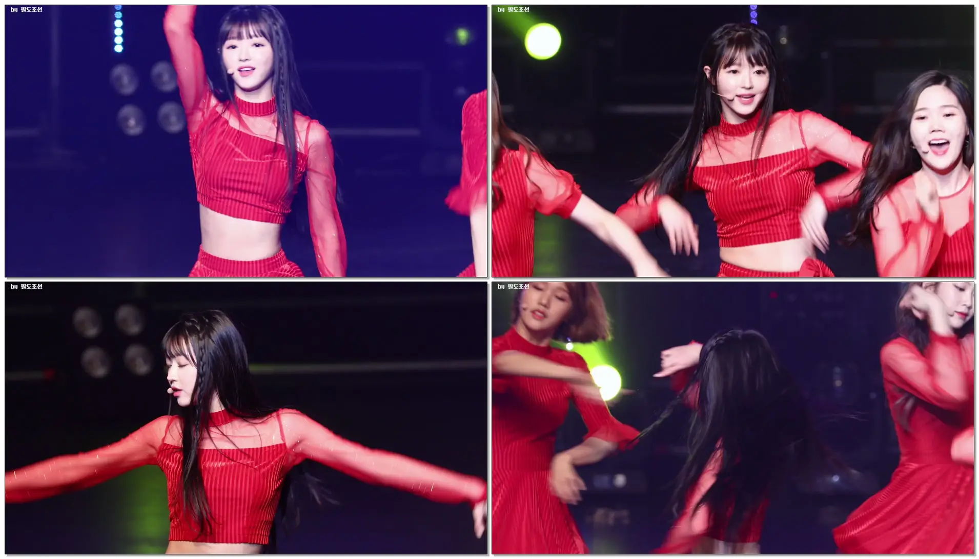 180128 오마이걸 (OH MY GIRL) '컬러링북' (Coloring Book) 유아 YooA 직캠 @인제 I CON 콘서트 by 팔도조선