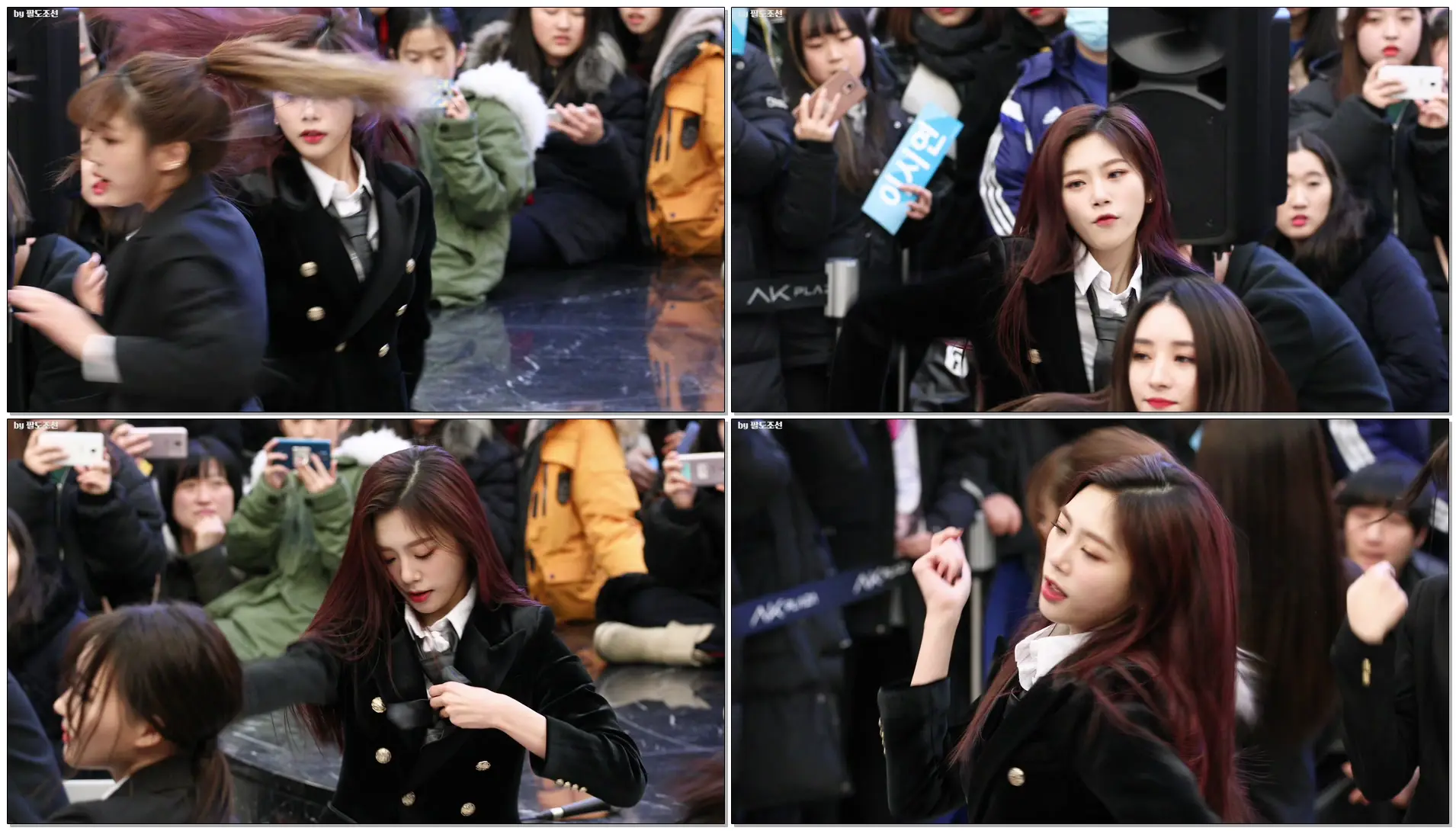 180127 드림캐쳐 (DREAMCATCHER) 'Good Night' 지유 JIU 직캠 @분당 버스킹 by 팔도조선