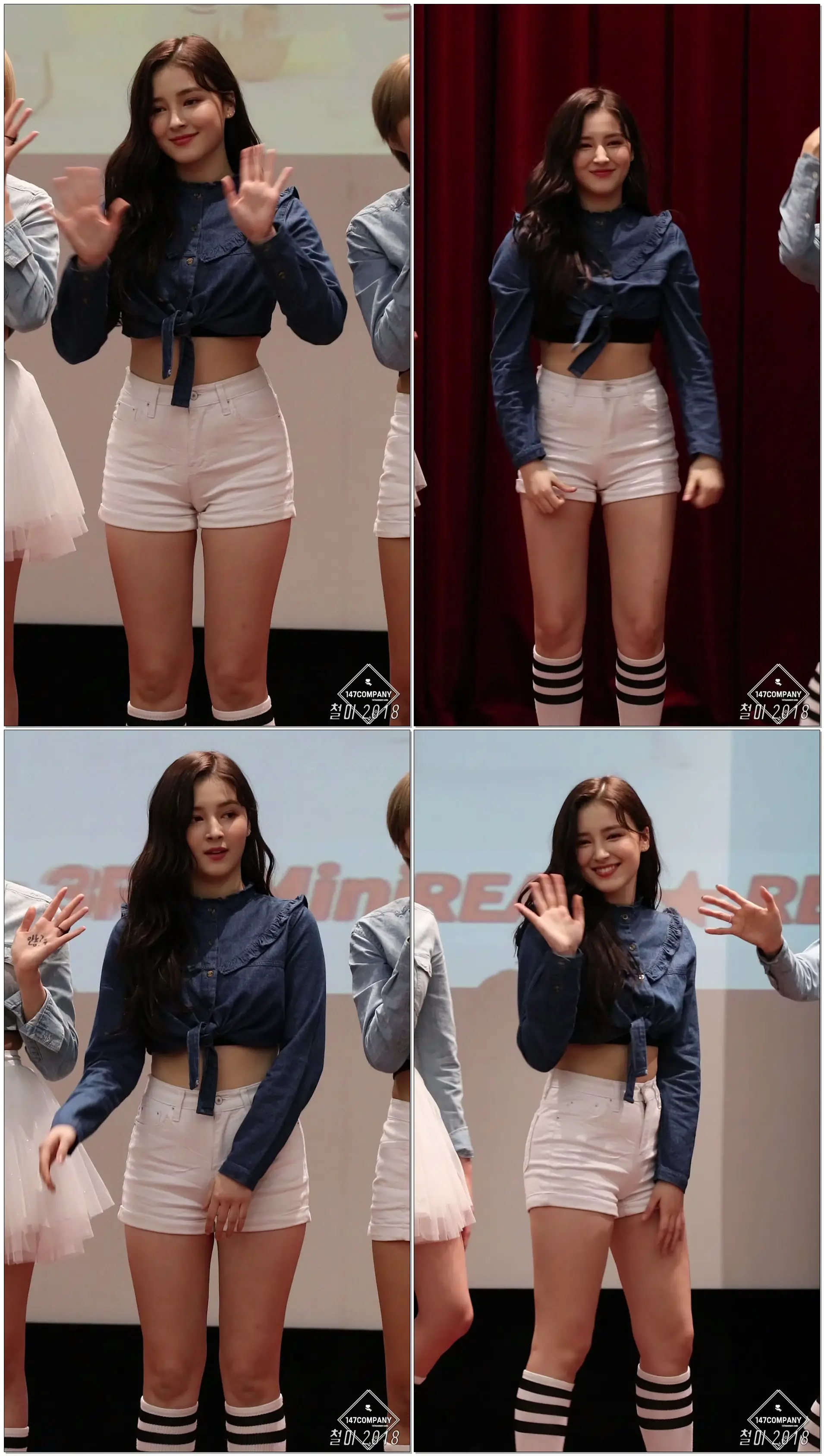 180107 모모랜드 (MOMOLAND) 낸시 (NANCY) 끝멘트 BY 철이 147Company - 영등포 팬싸(직캠/fancam)