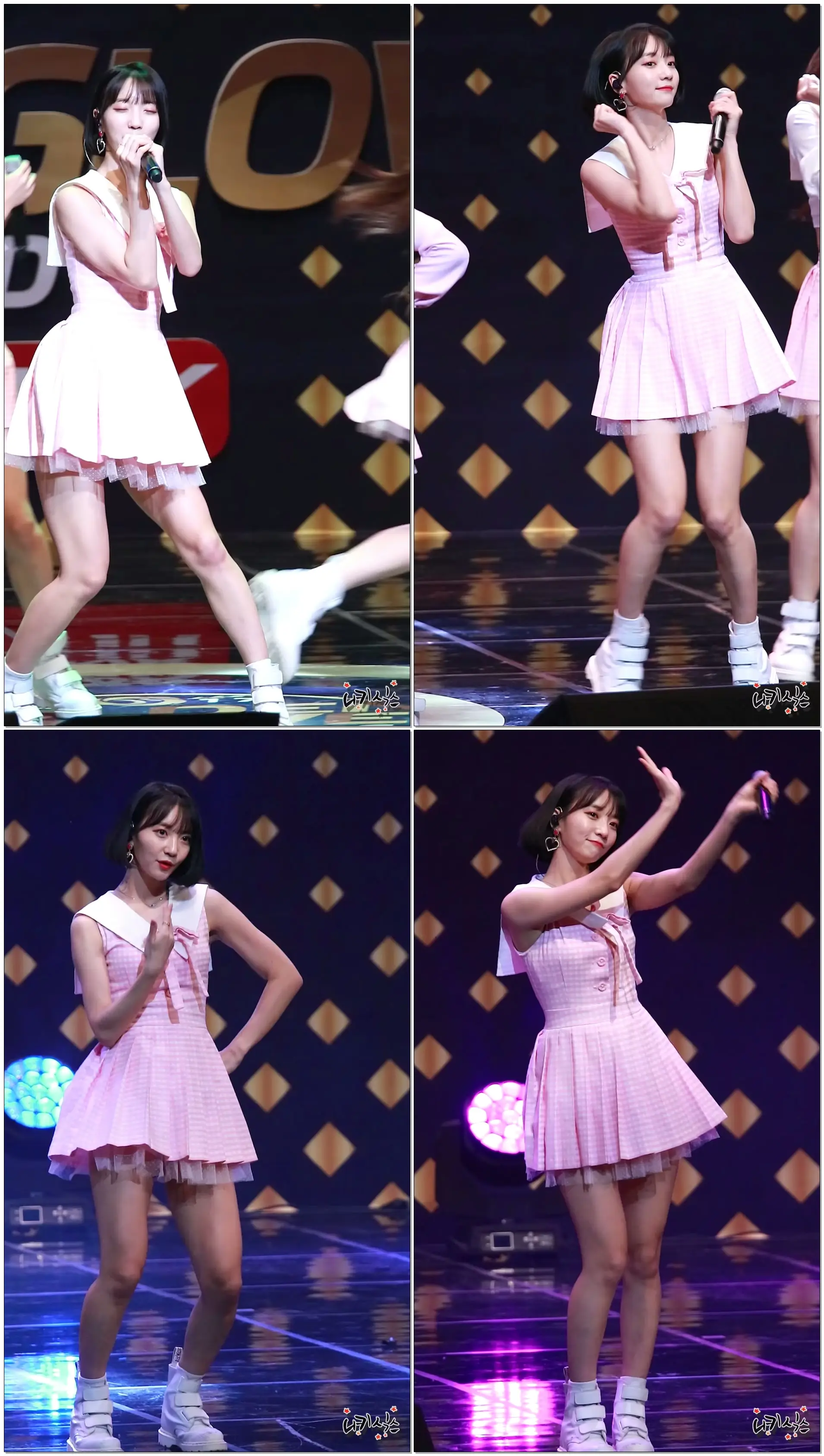 171213 오마이걸(OH MY GIRL) 비니 컬러링북(Coloring Book) 2017 KBO 골든글러브 축하공연 직캠(Fancam) by 니키식스